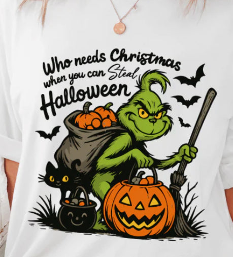 Who needs Christmas when you can steal Halloween