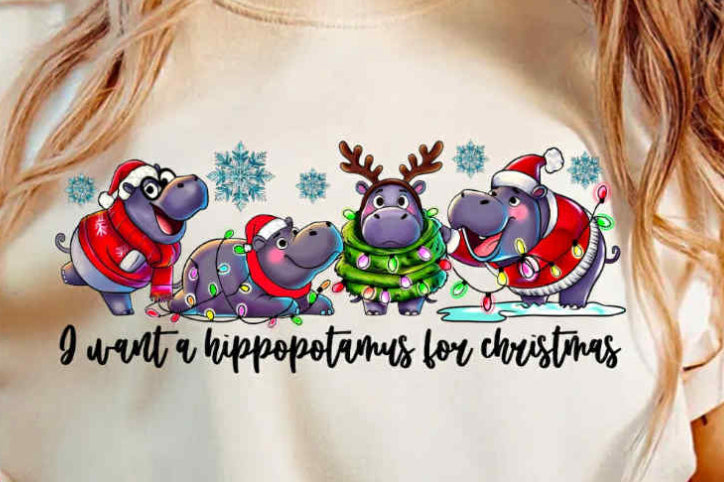 I want a hippopotamus for Christmas