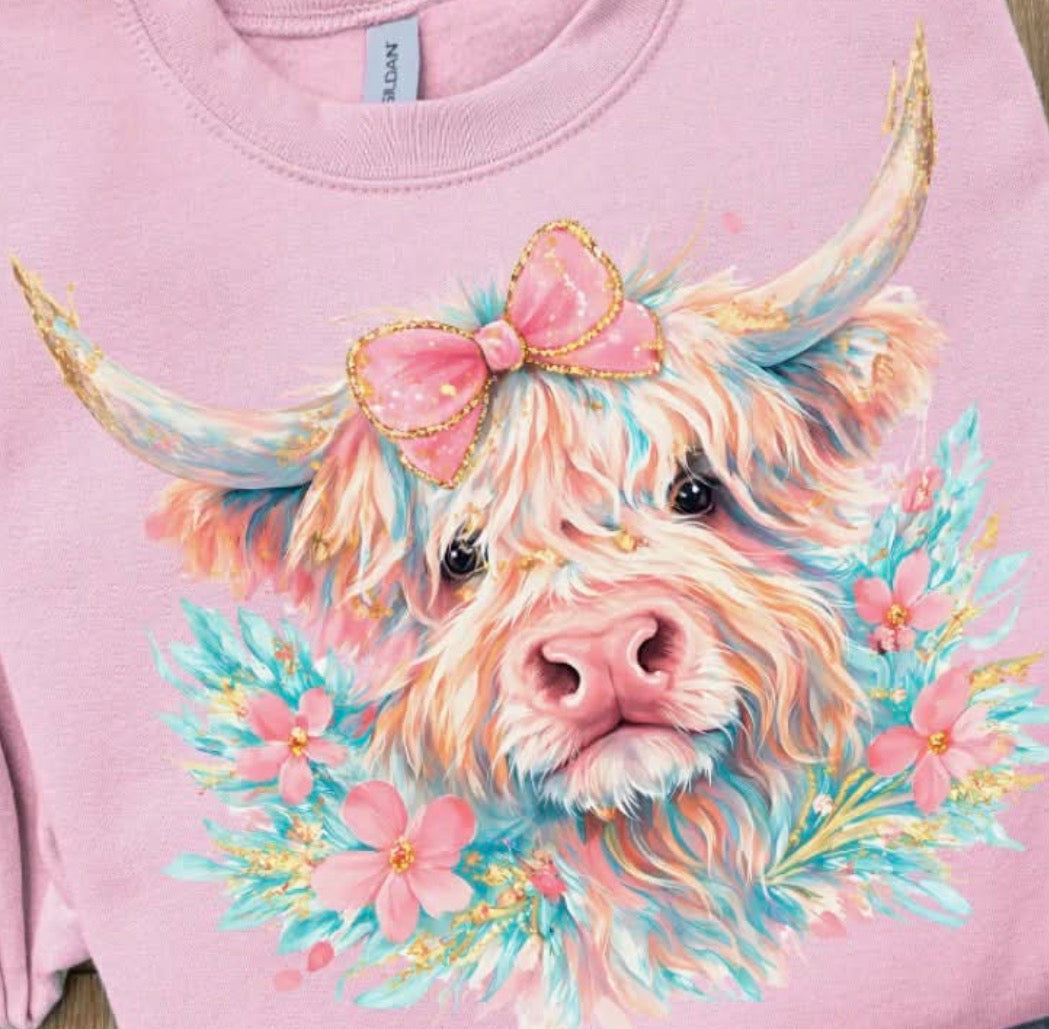 Colorful cow