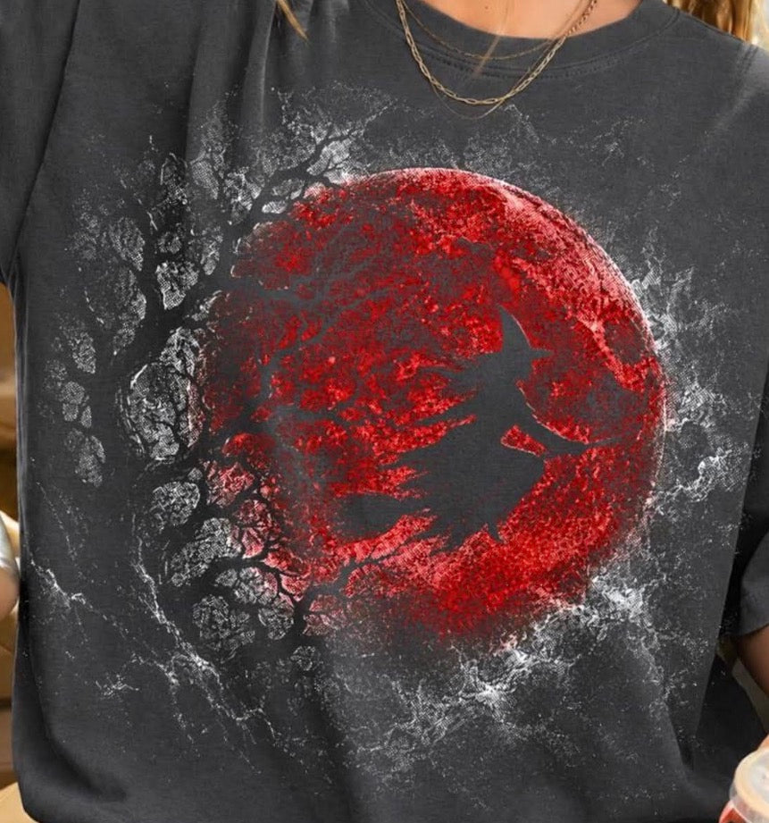 Red moon/witch