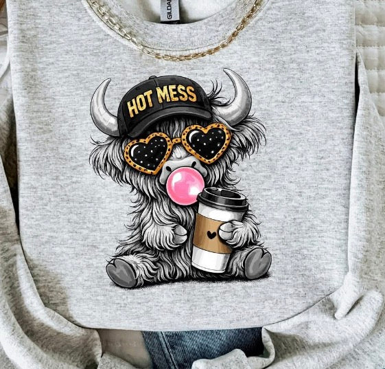 Hot mess cow