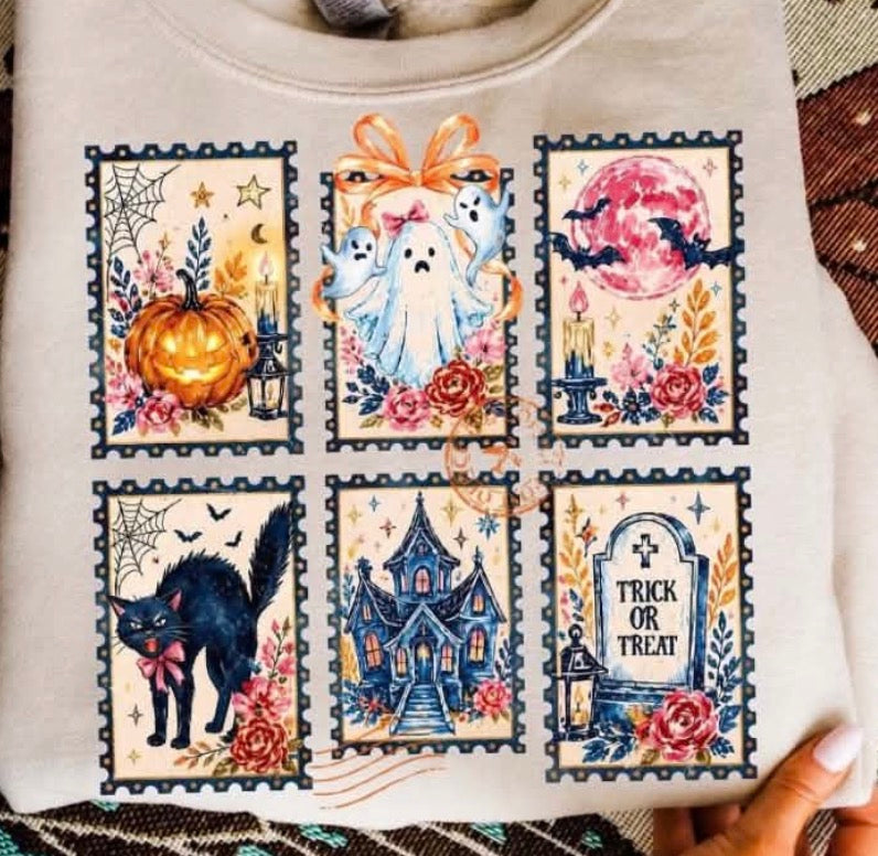 Halloween stamps