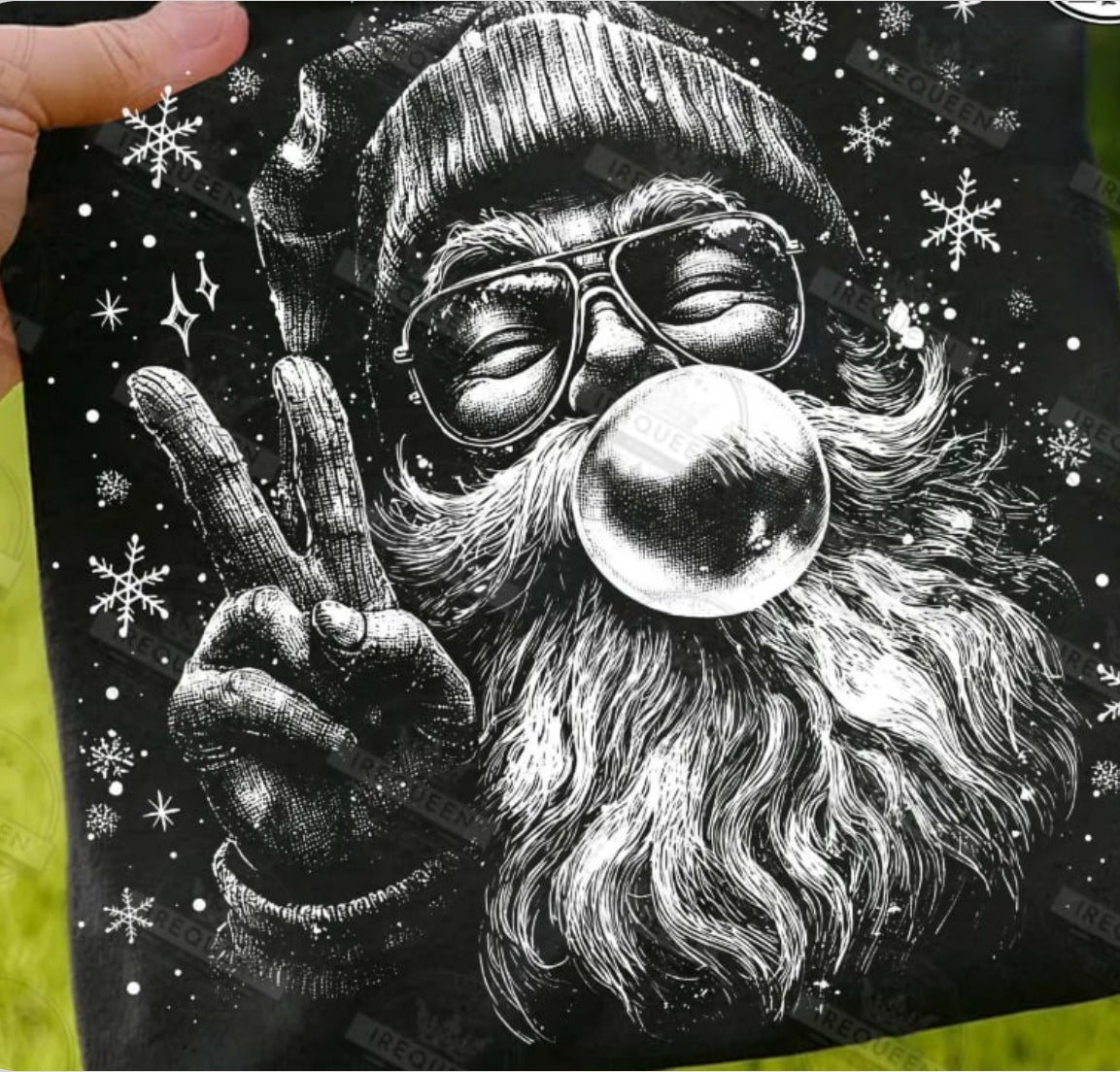 Santa bubble