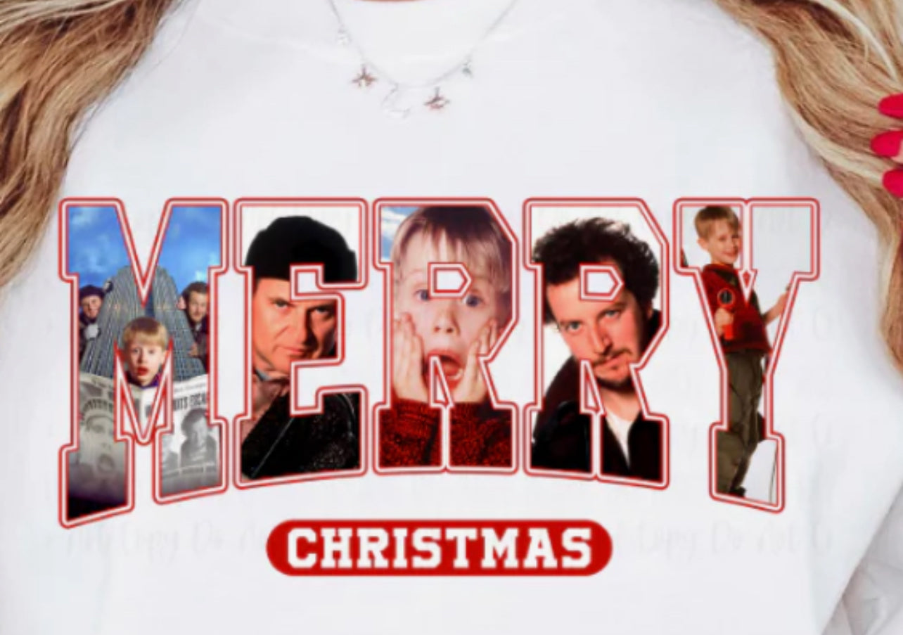 Merry Christmas home alone