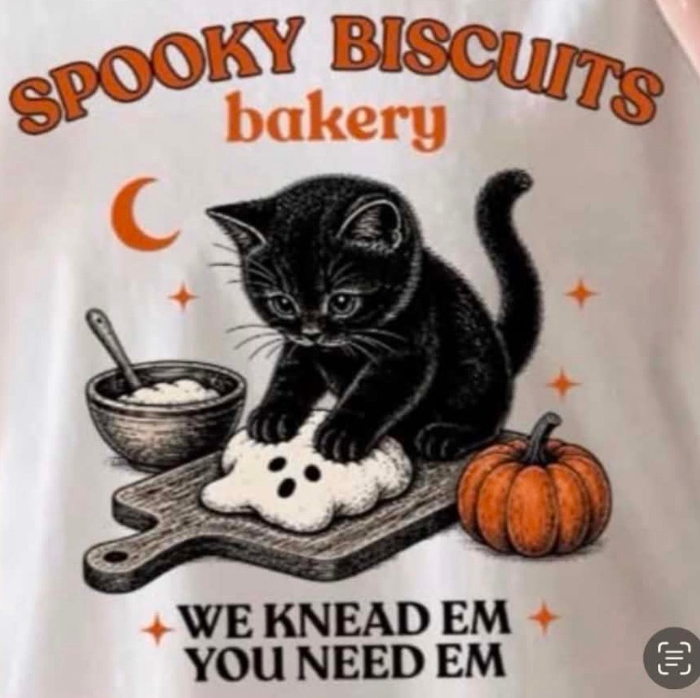 Spooky biscuits