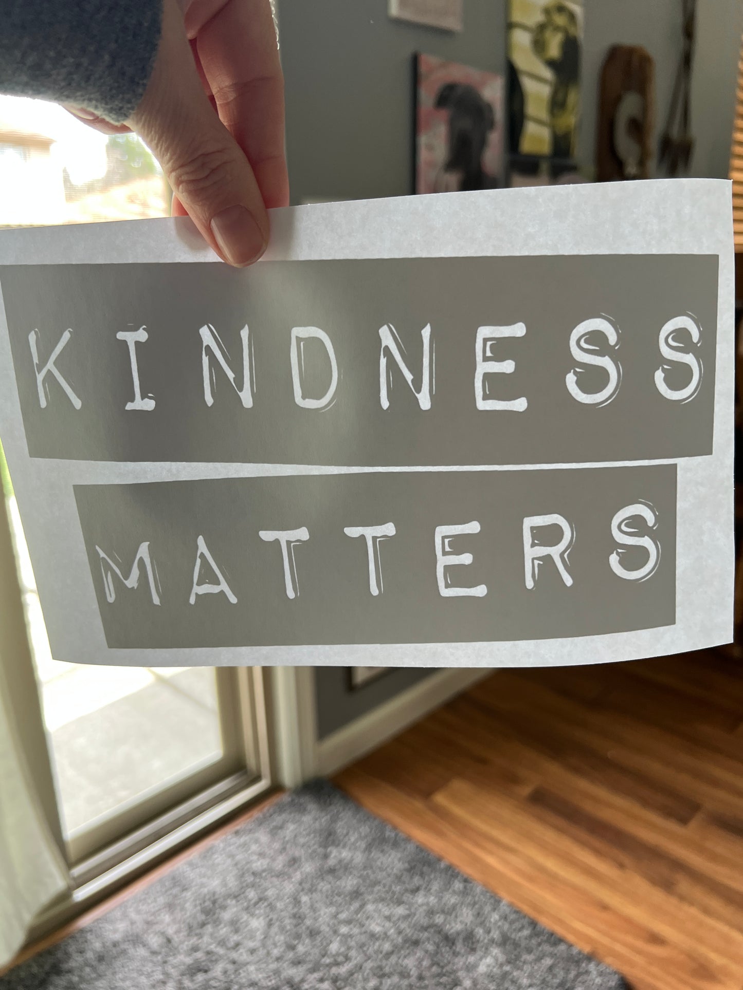 Kindness matters (black)