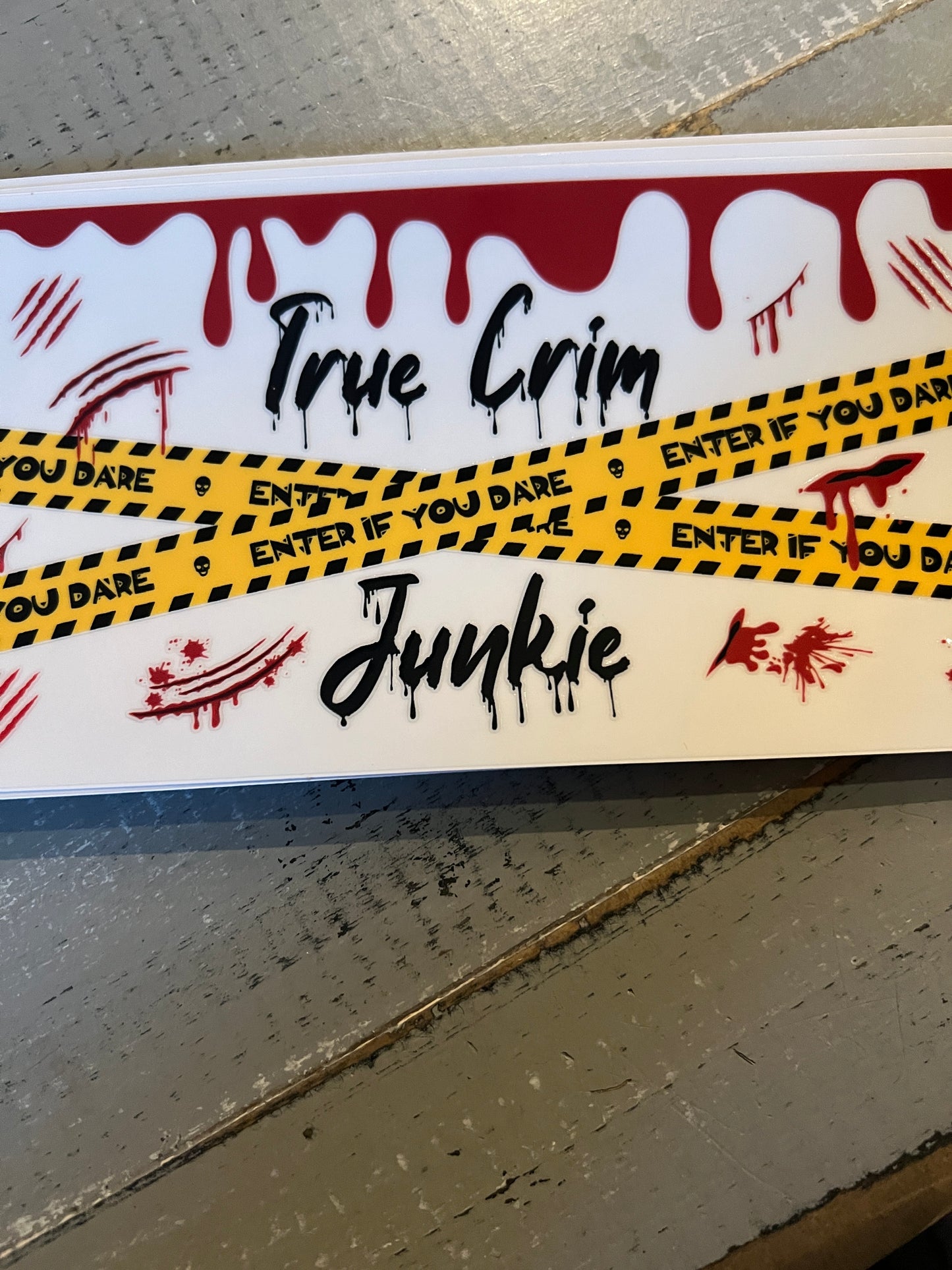True crime junkie