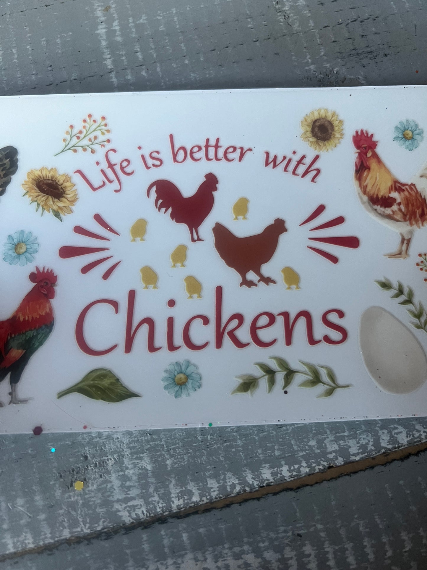 Life is better with chickens