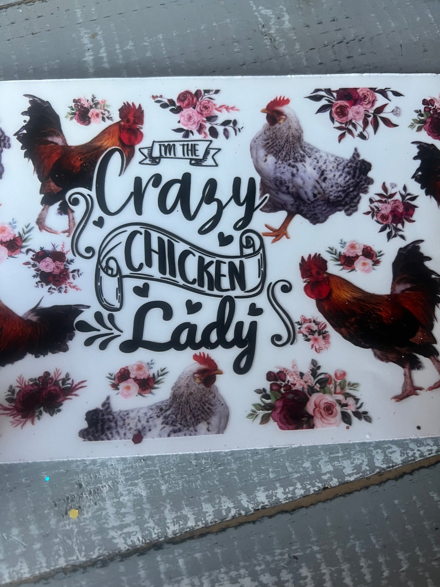 The crazy chicken lady