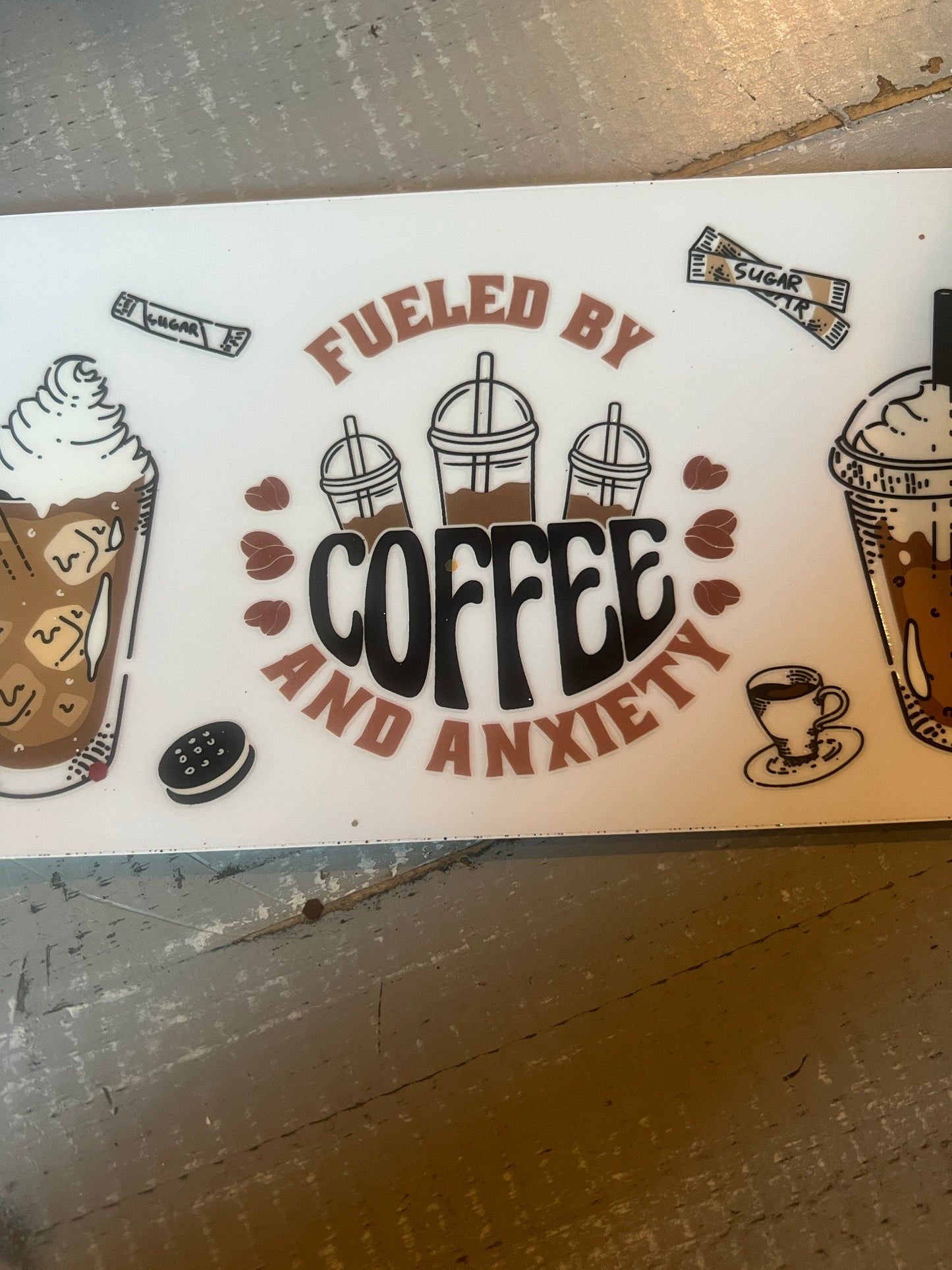 Fueled by coffee and anxiety