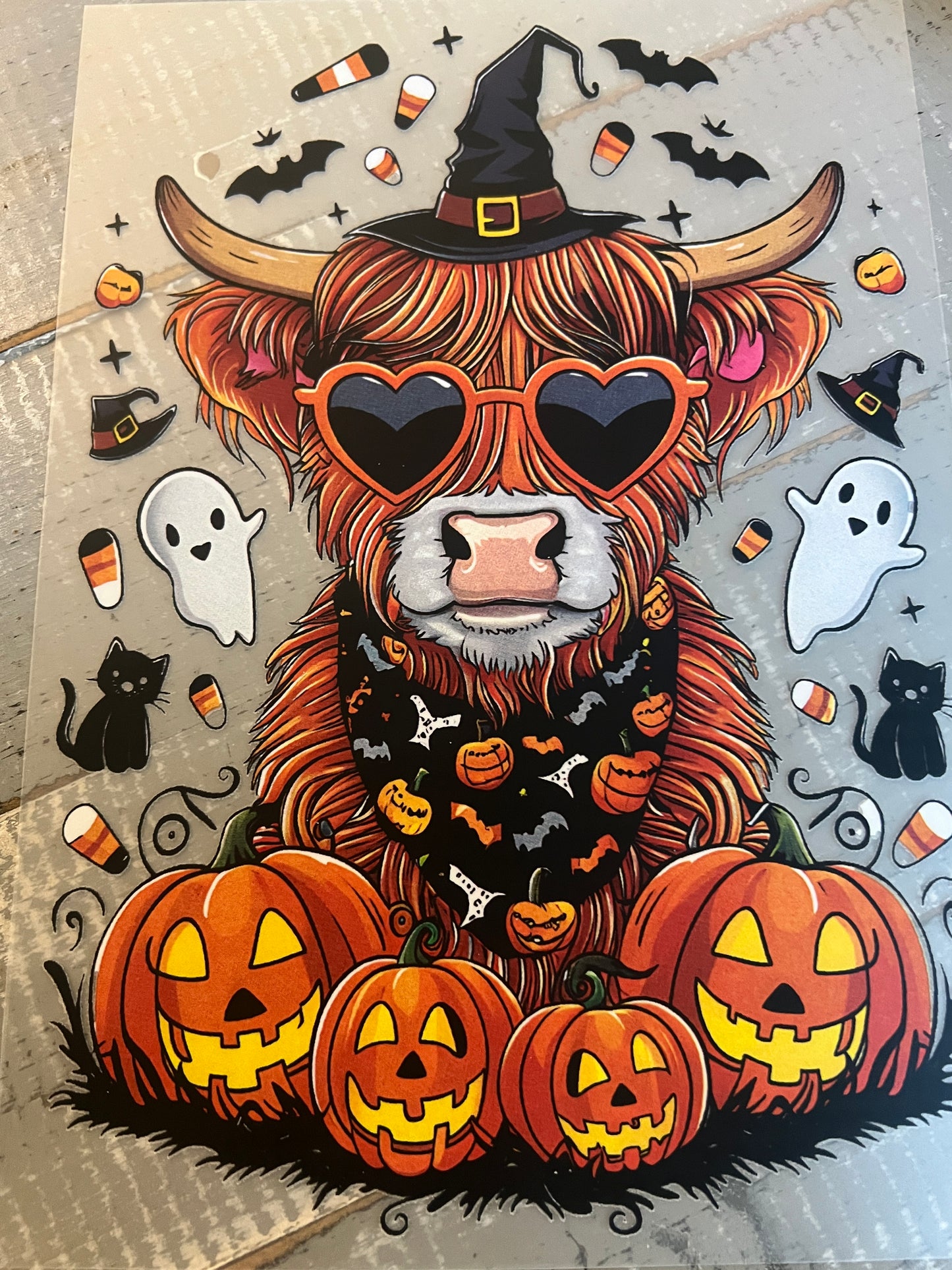Halloween cow