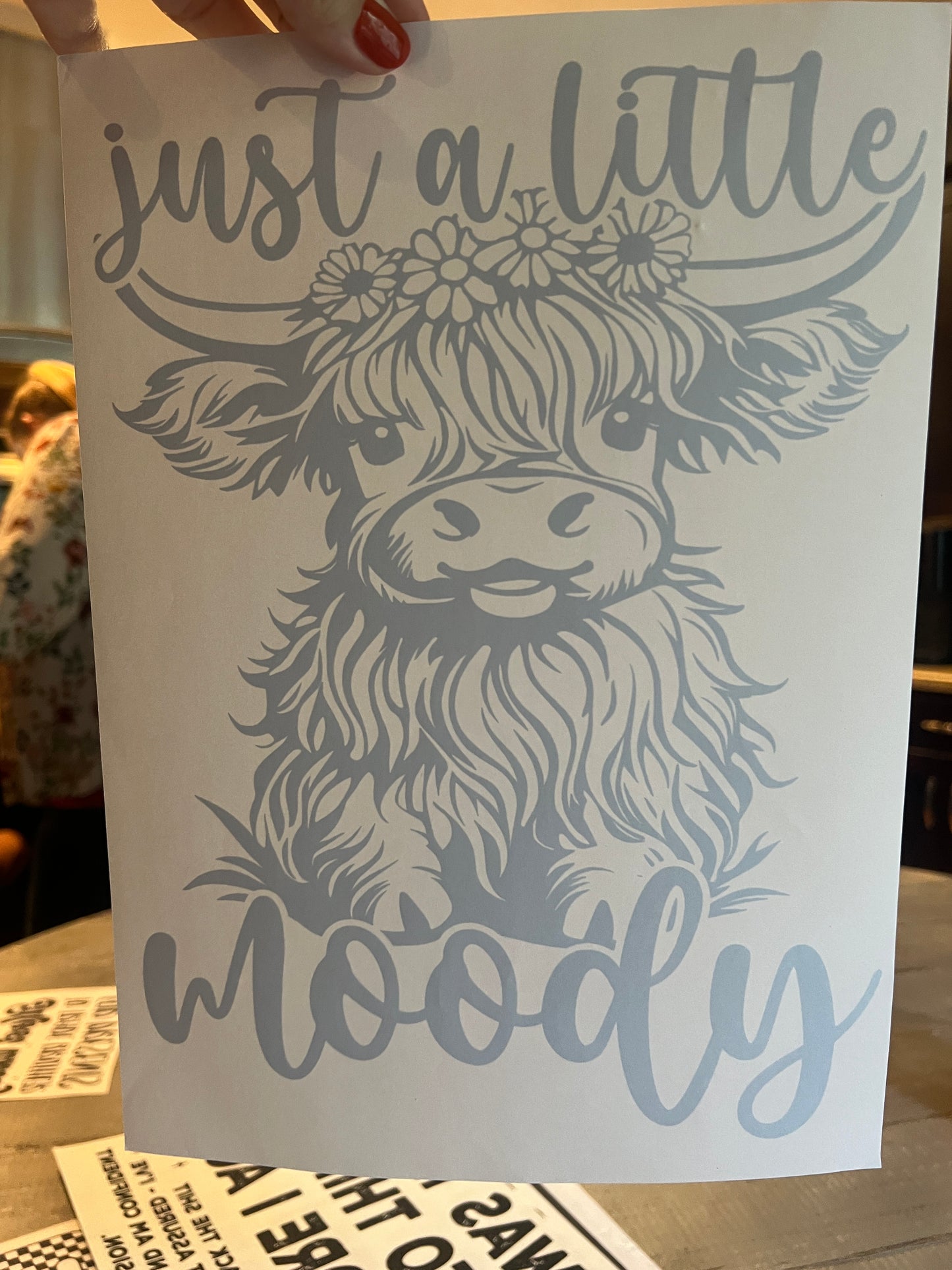 Just a a little moody (black)