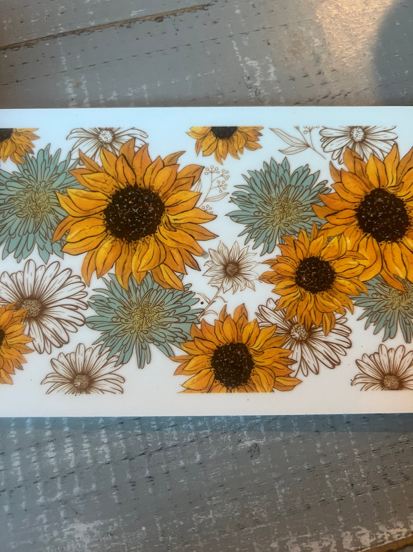 Sunflowers wild