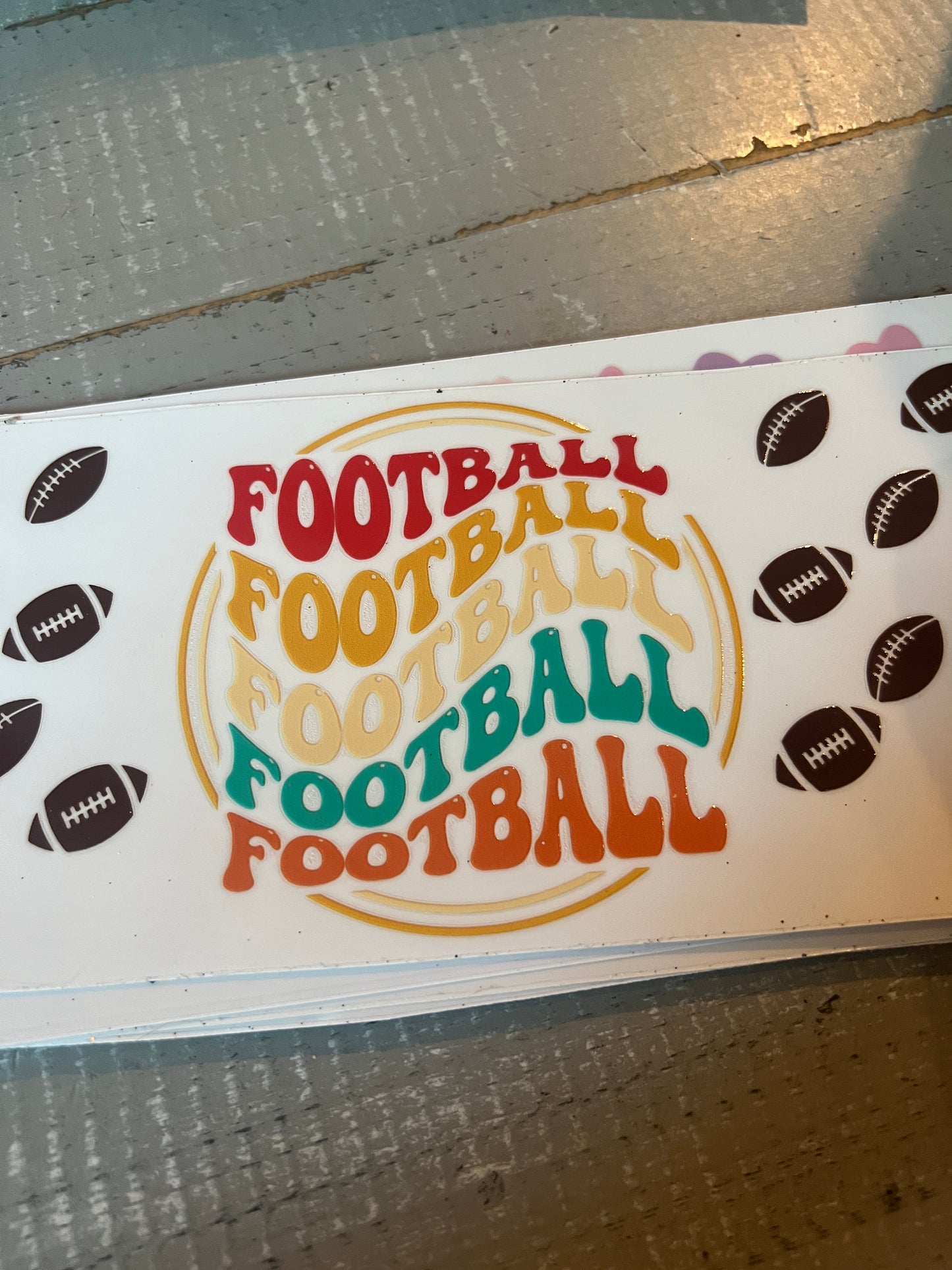 Football. Football. Football