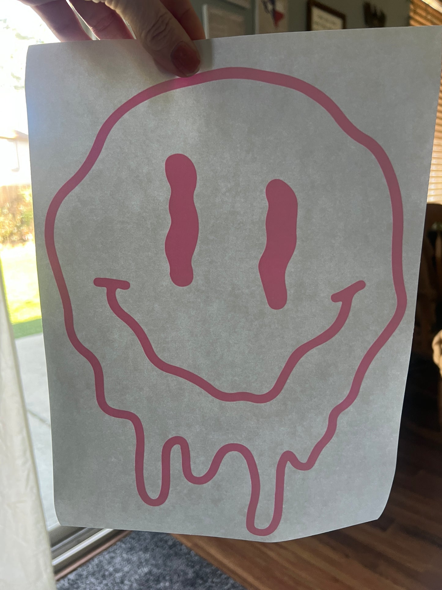 Melting face (hot pink)