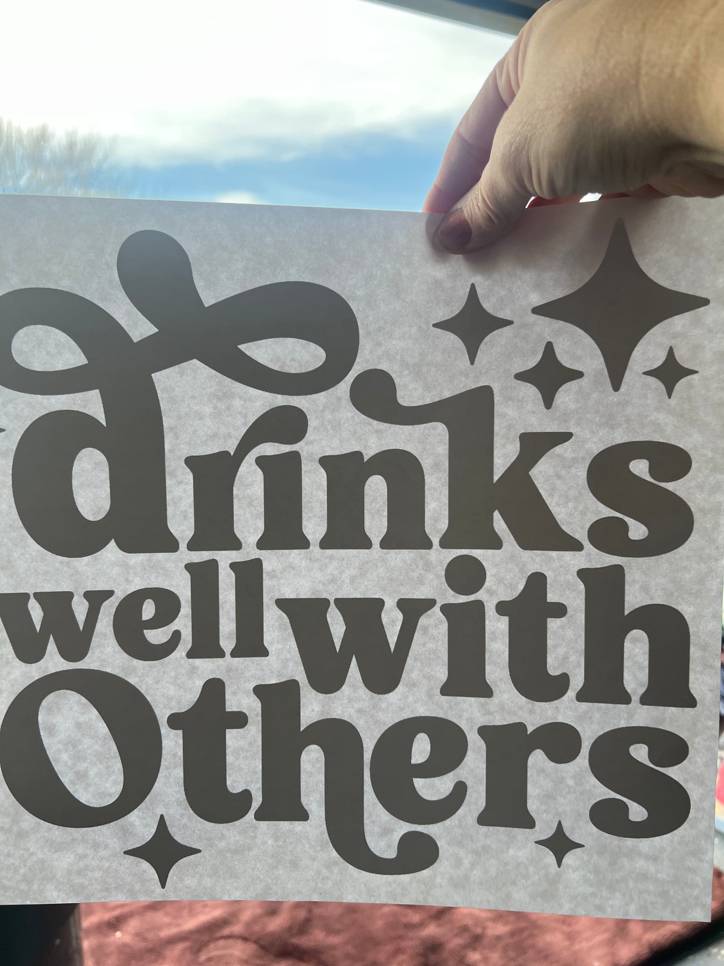 Drink well with others (black)