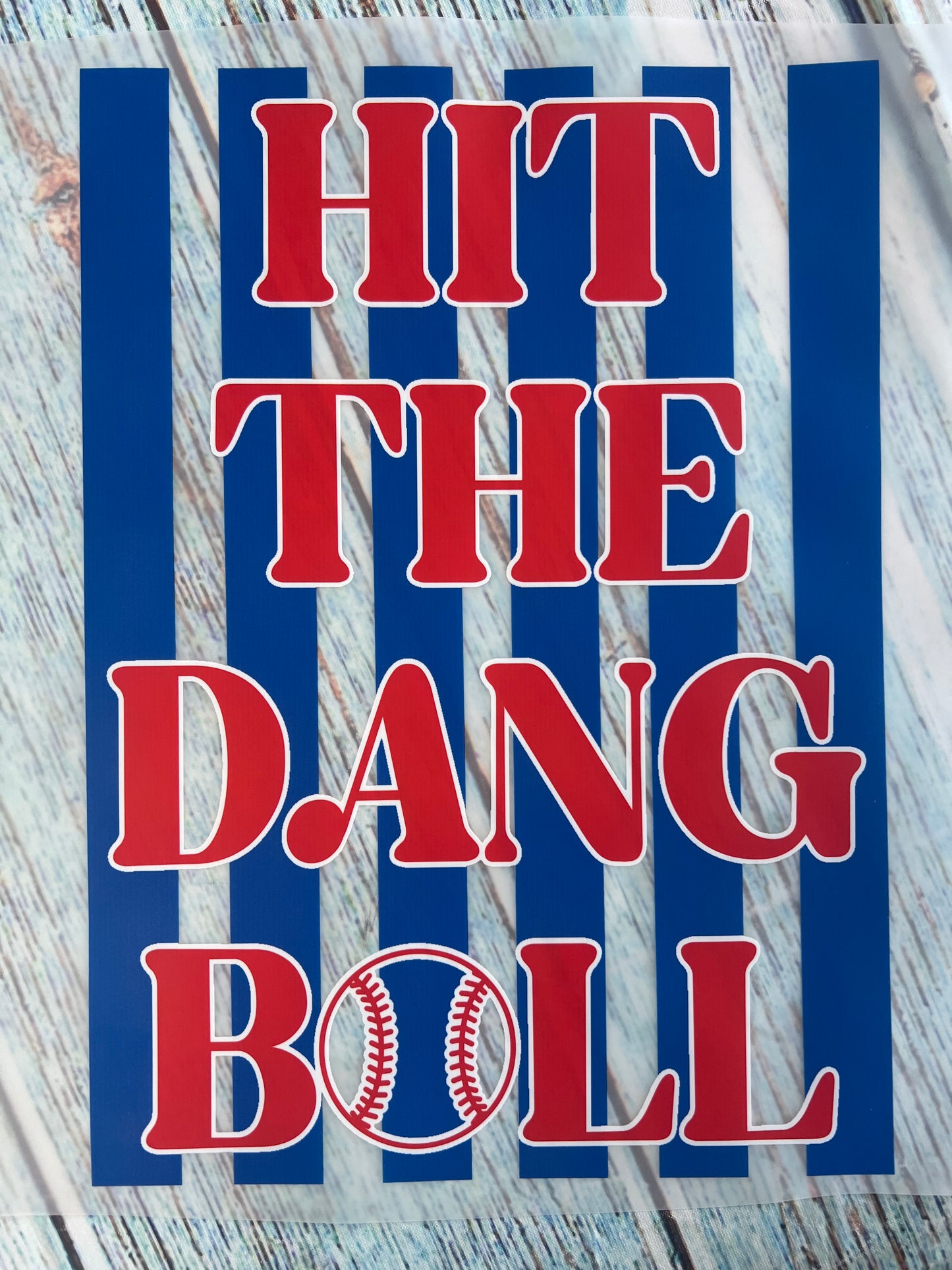 Hit the dang ball