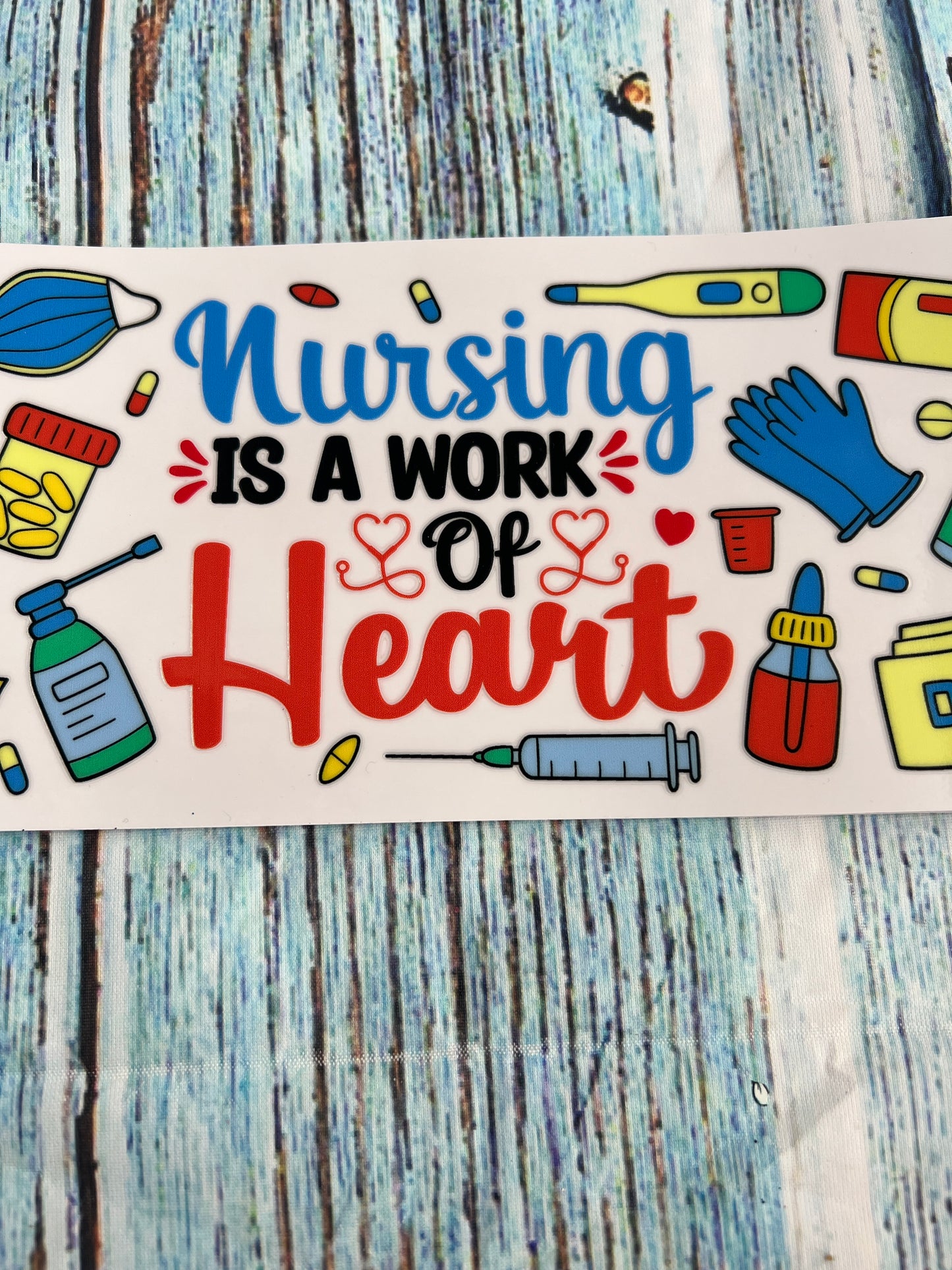 Nursing is a work of heart