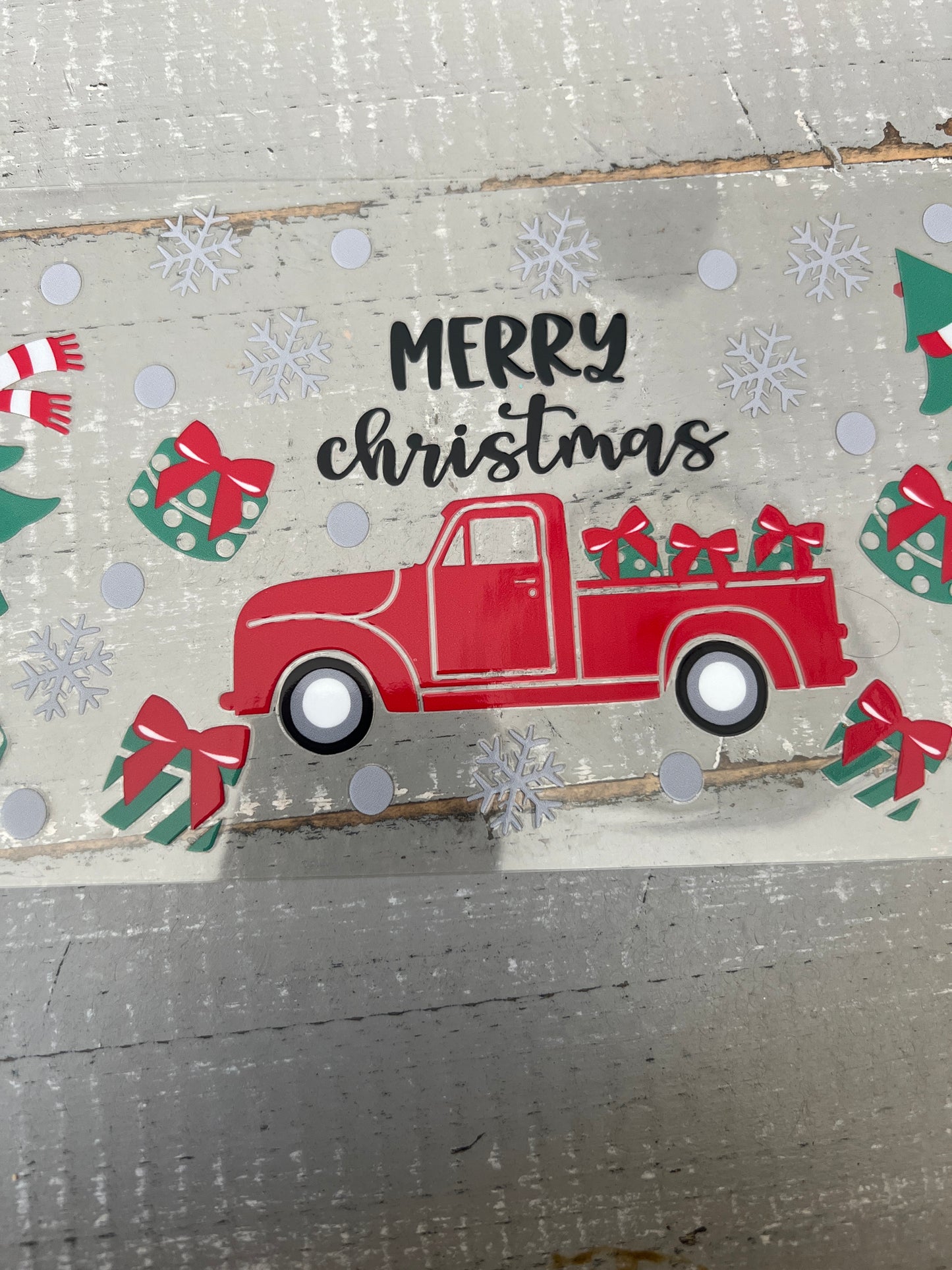 Merry Christmas truck
