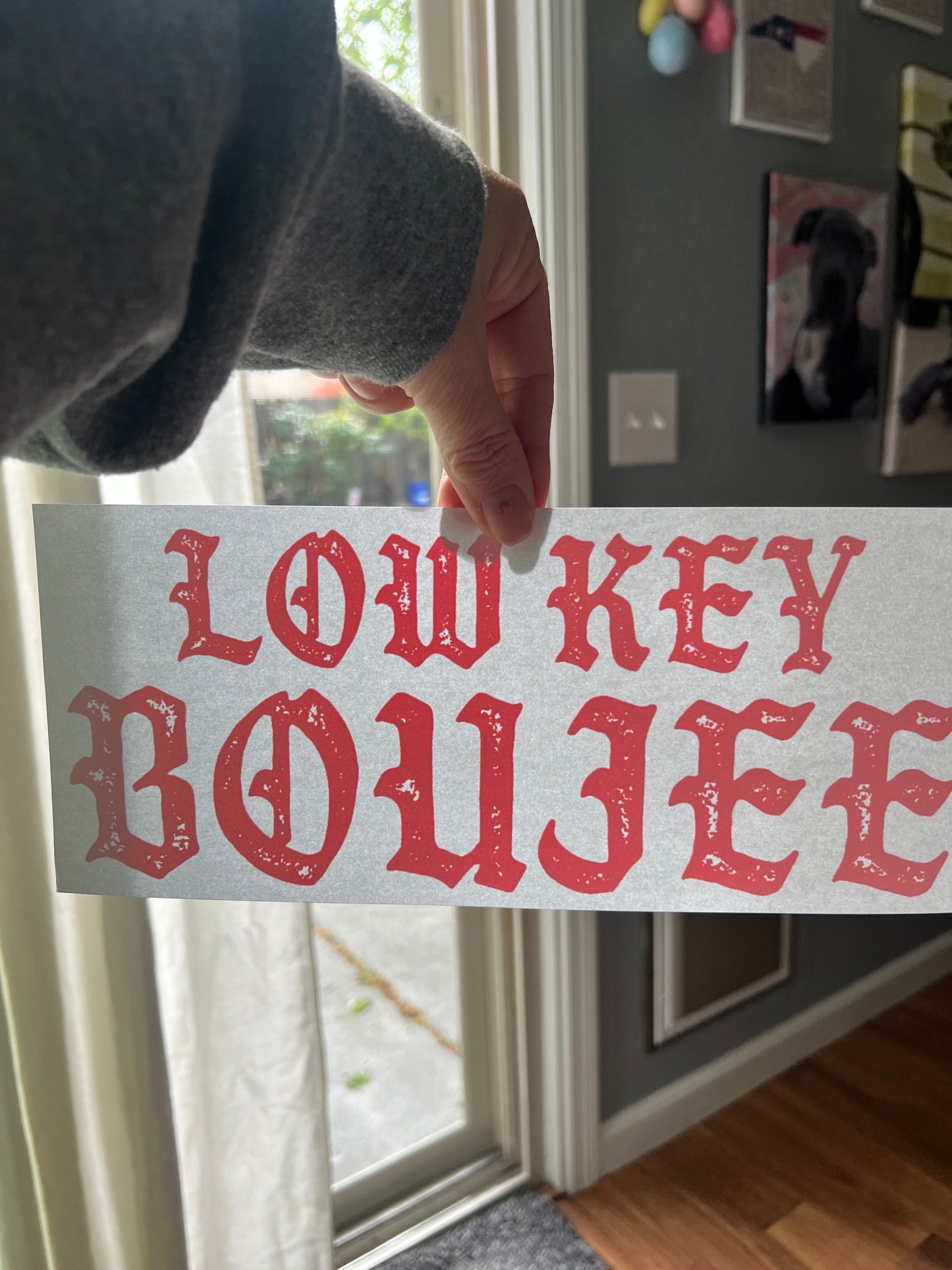 Low key bounce (red)