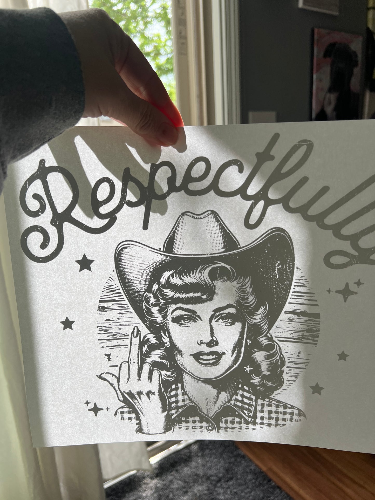 Respectfully (black)