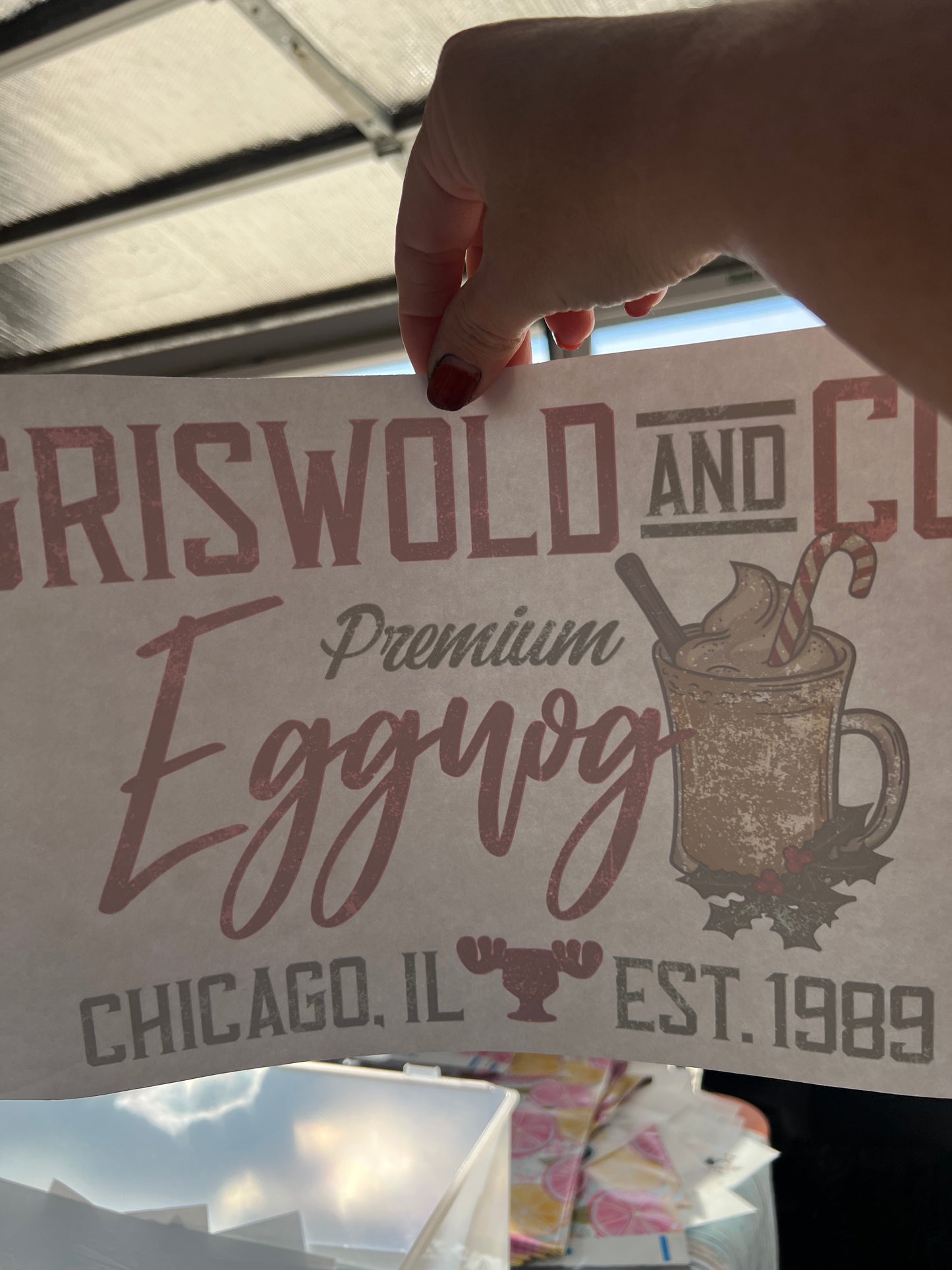 Griswold eggnog