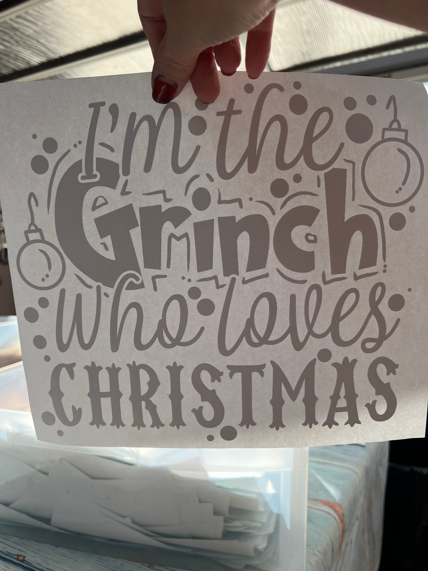 I’m the green man who loves Christmas