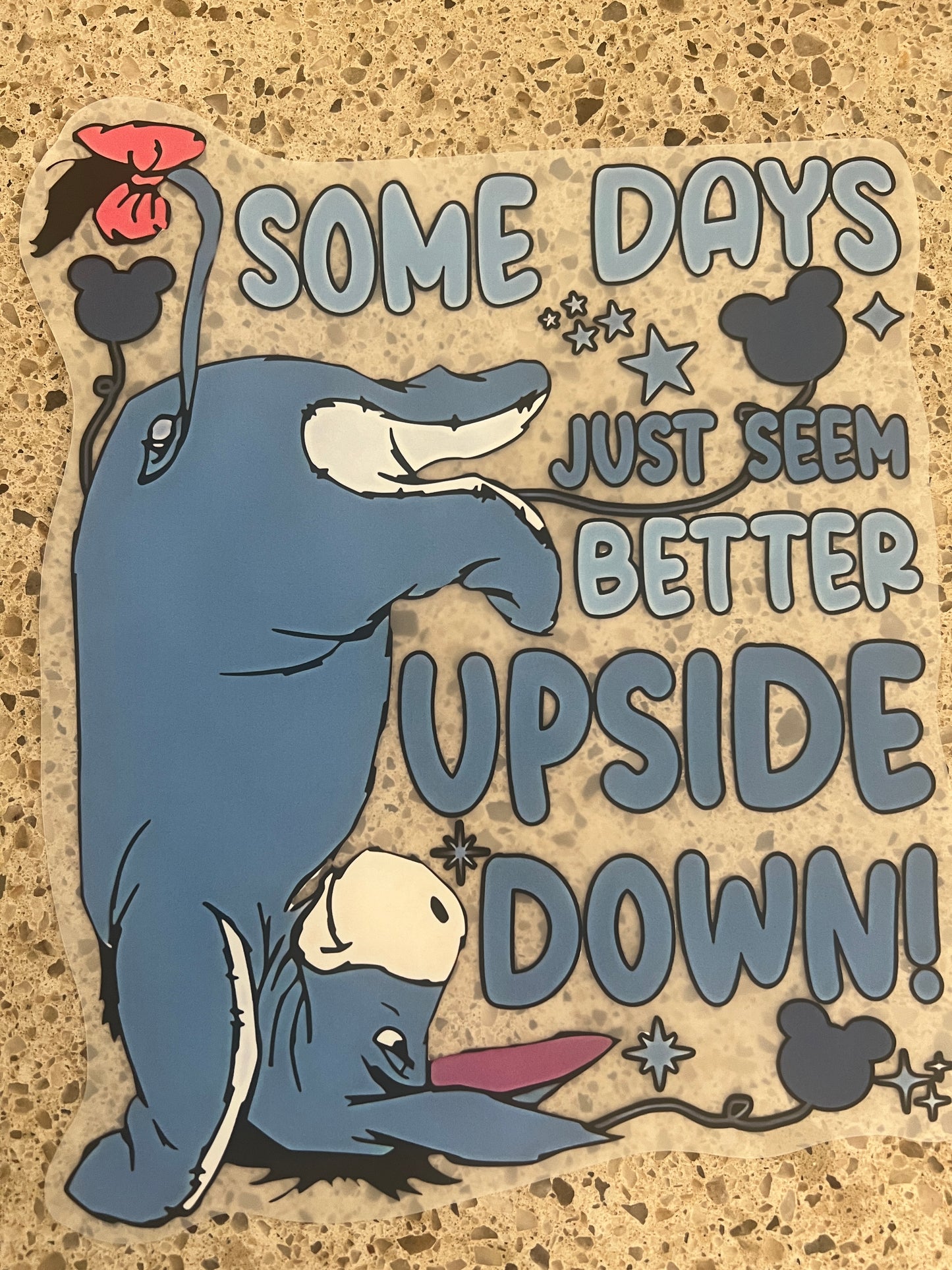 Some days just seem better upside down