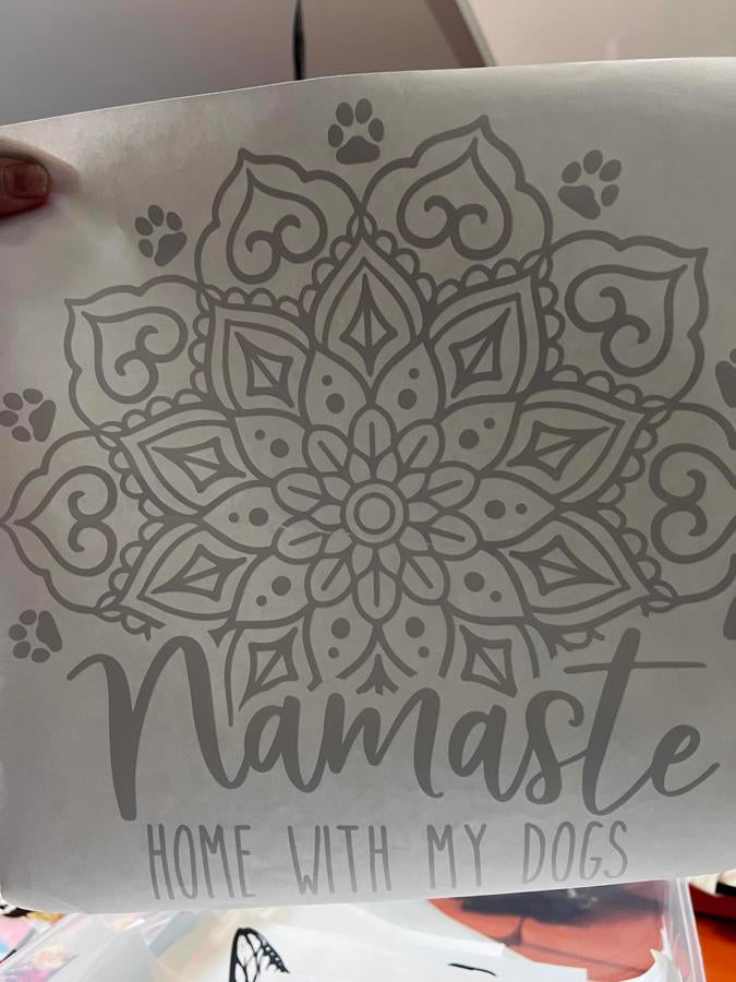 Namaste home with my dogs