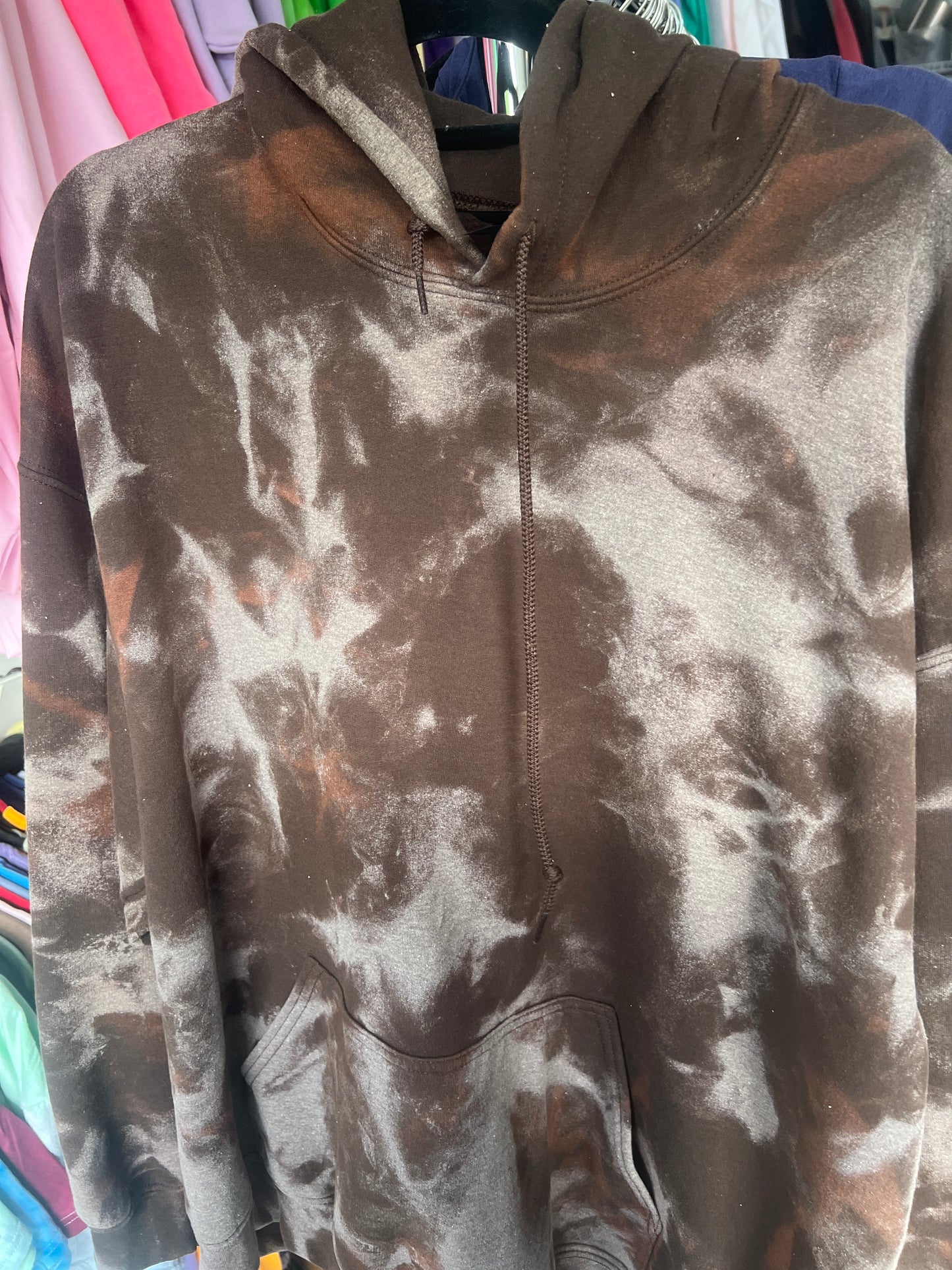 2x bleached hoodie