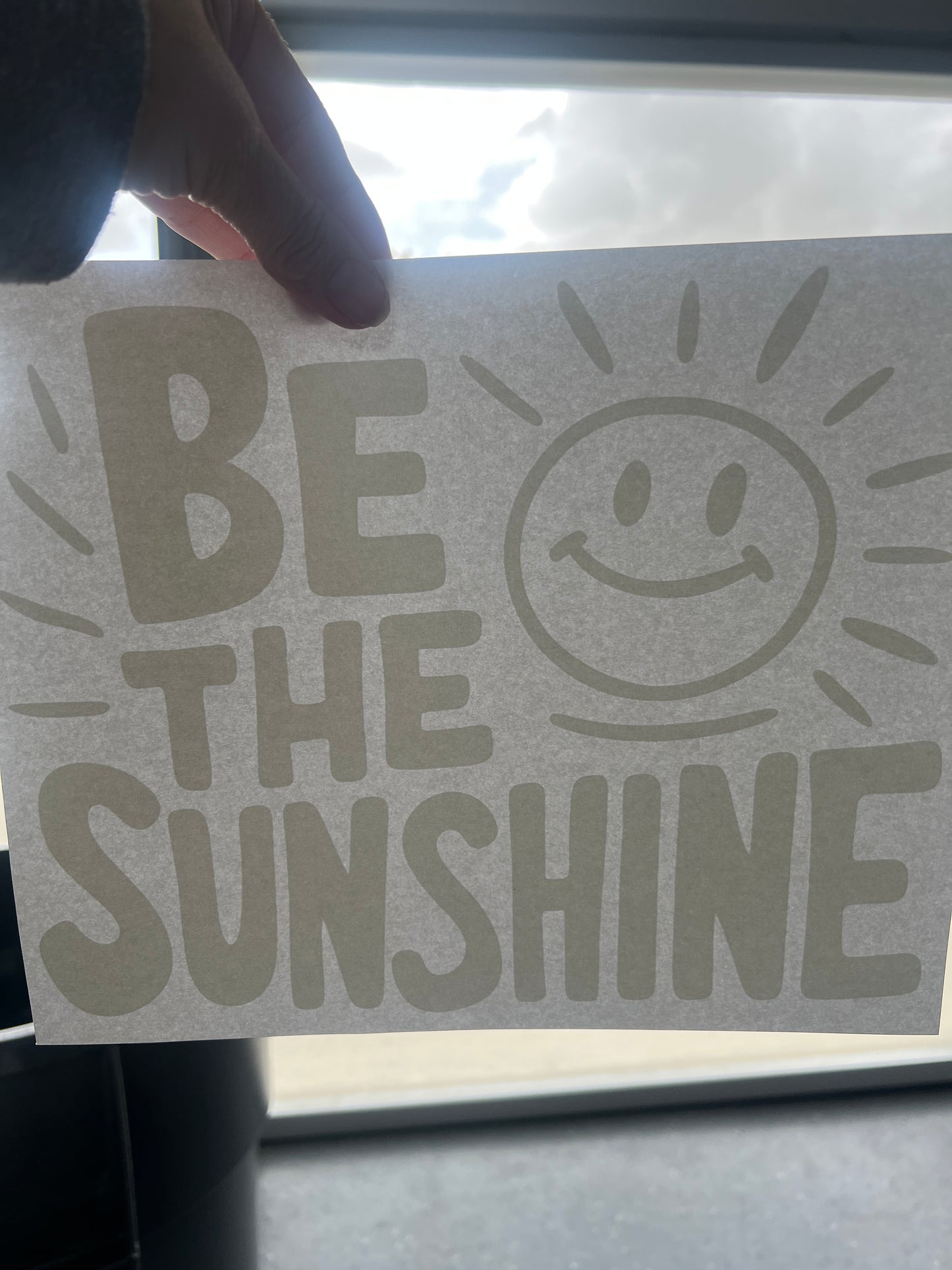 Be the sunshine (white )