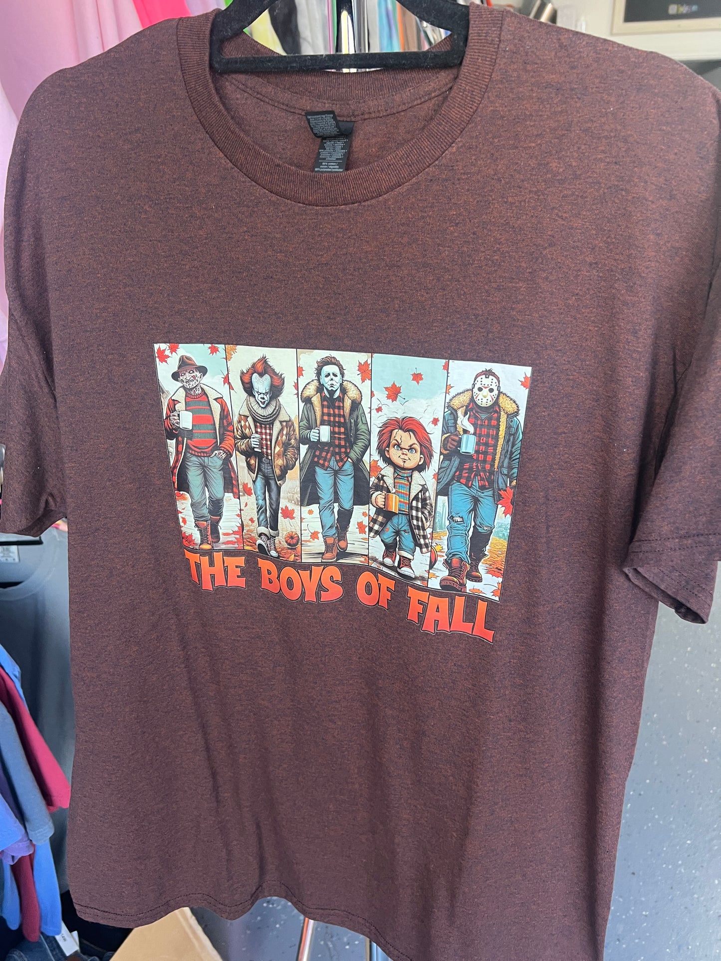 Xl Gildan the boy of the fall. Pre made