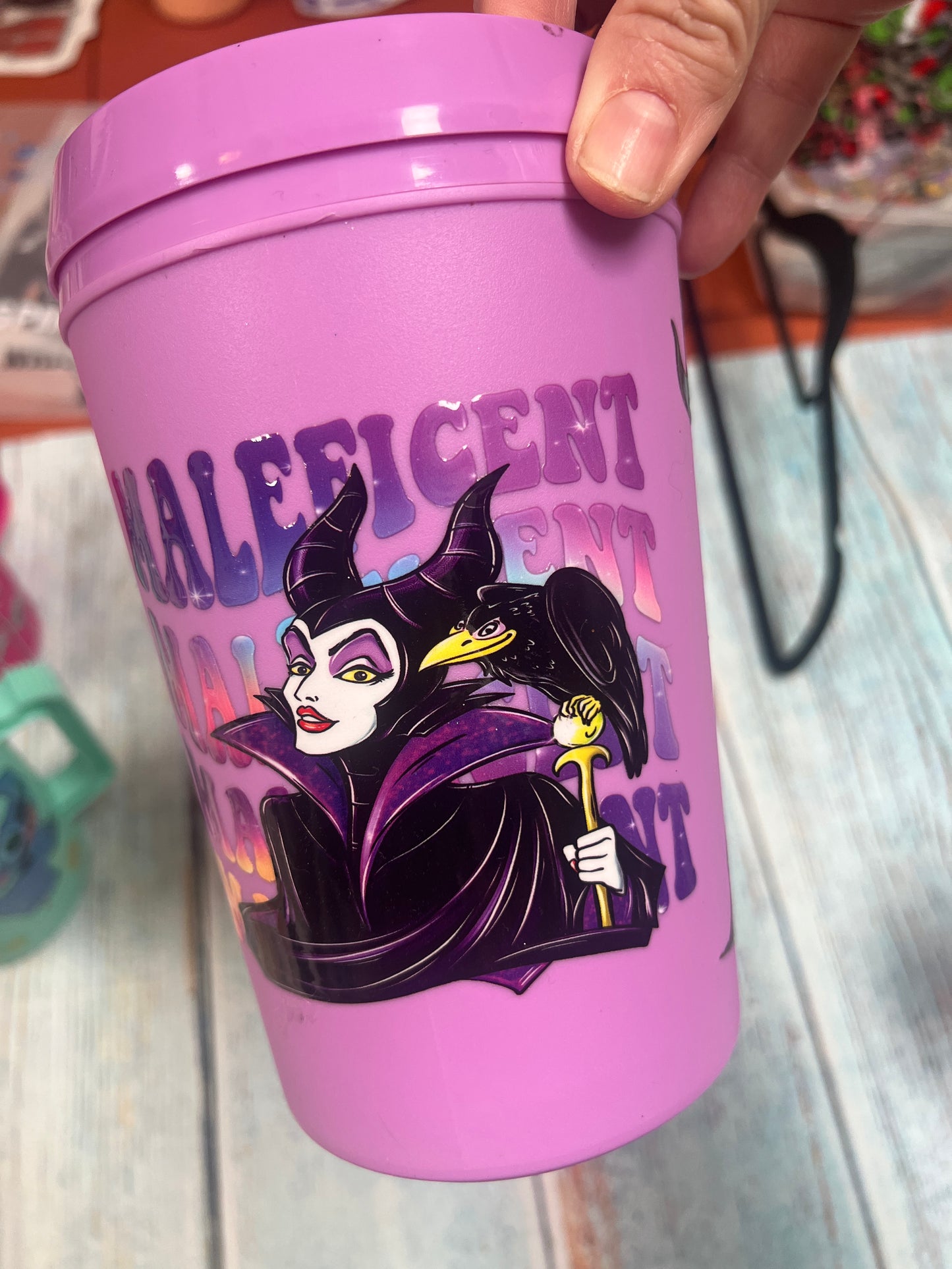 Malesicent trucker cup