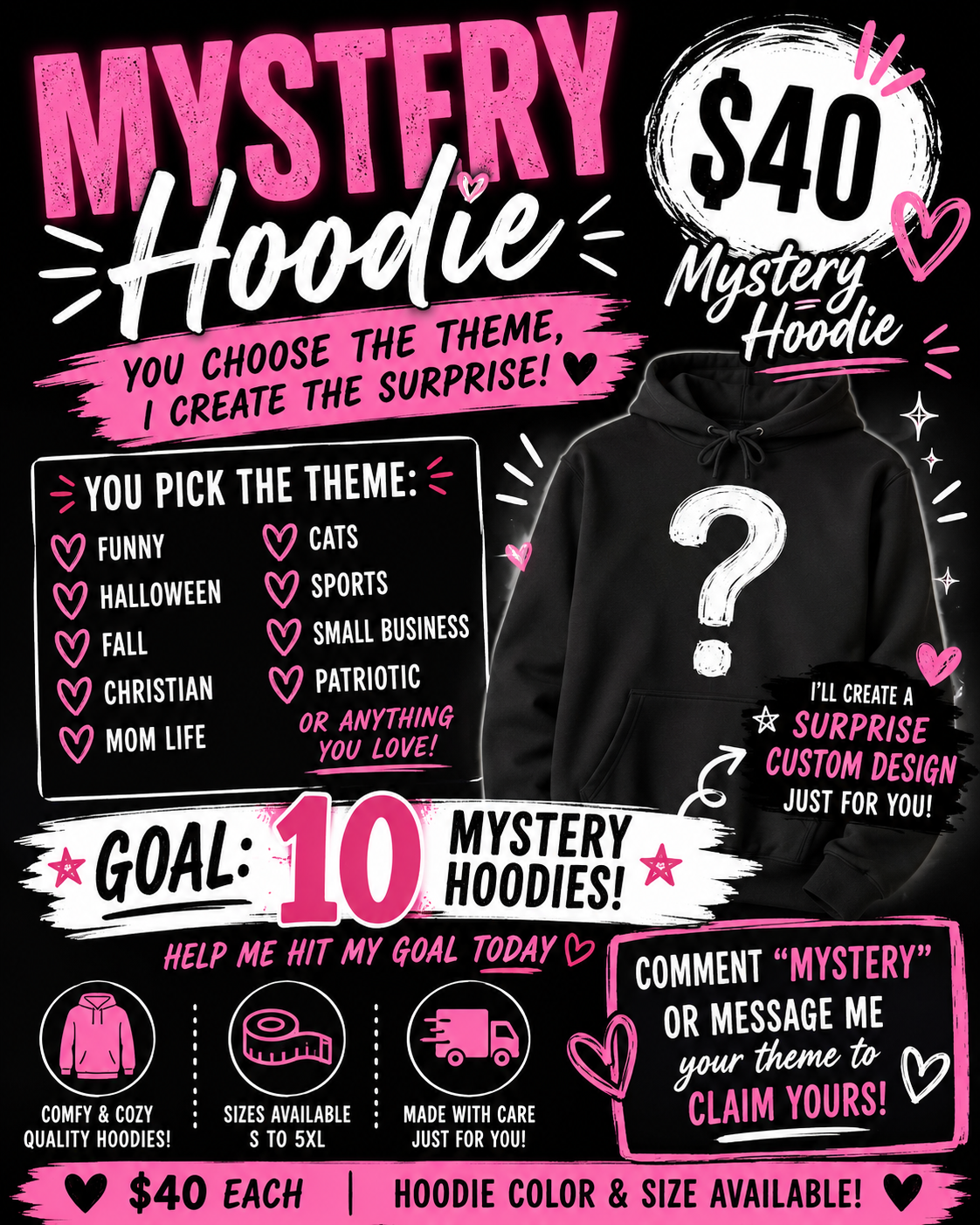 Mystery hoodie