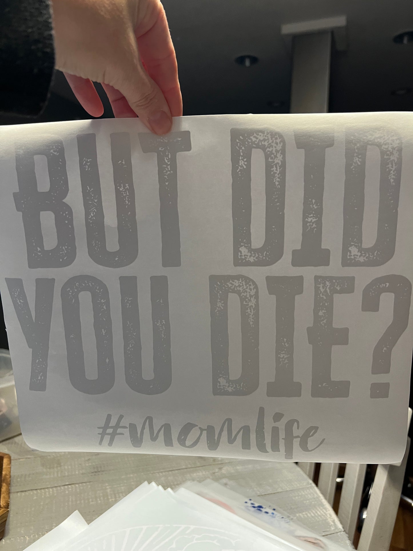 But did you d*e (black)