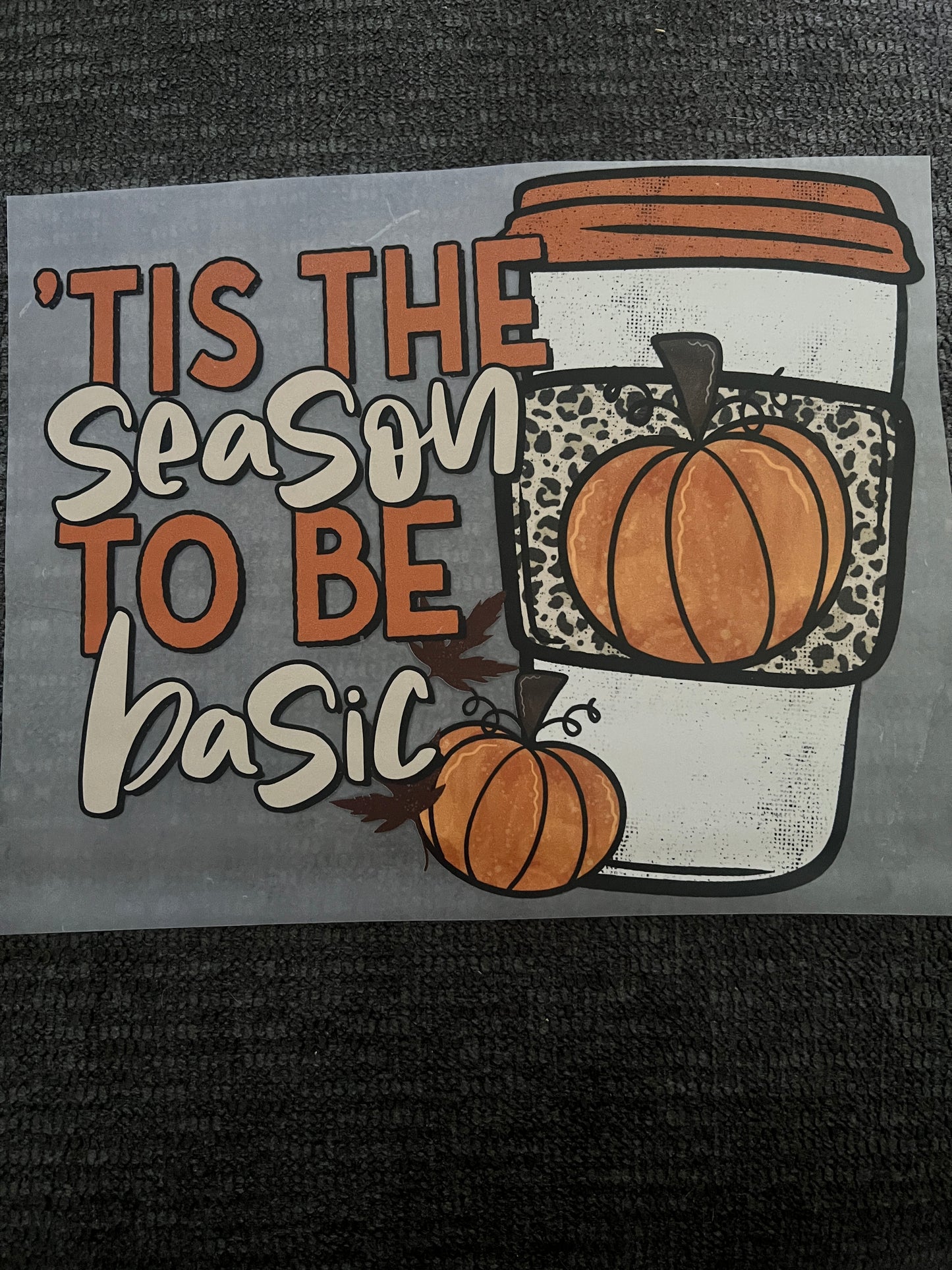 Tis the season to be basic