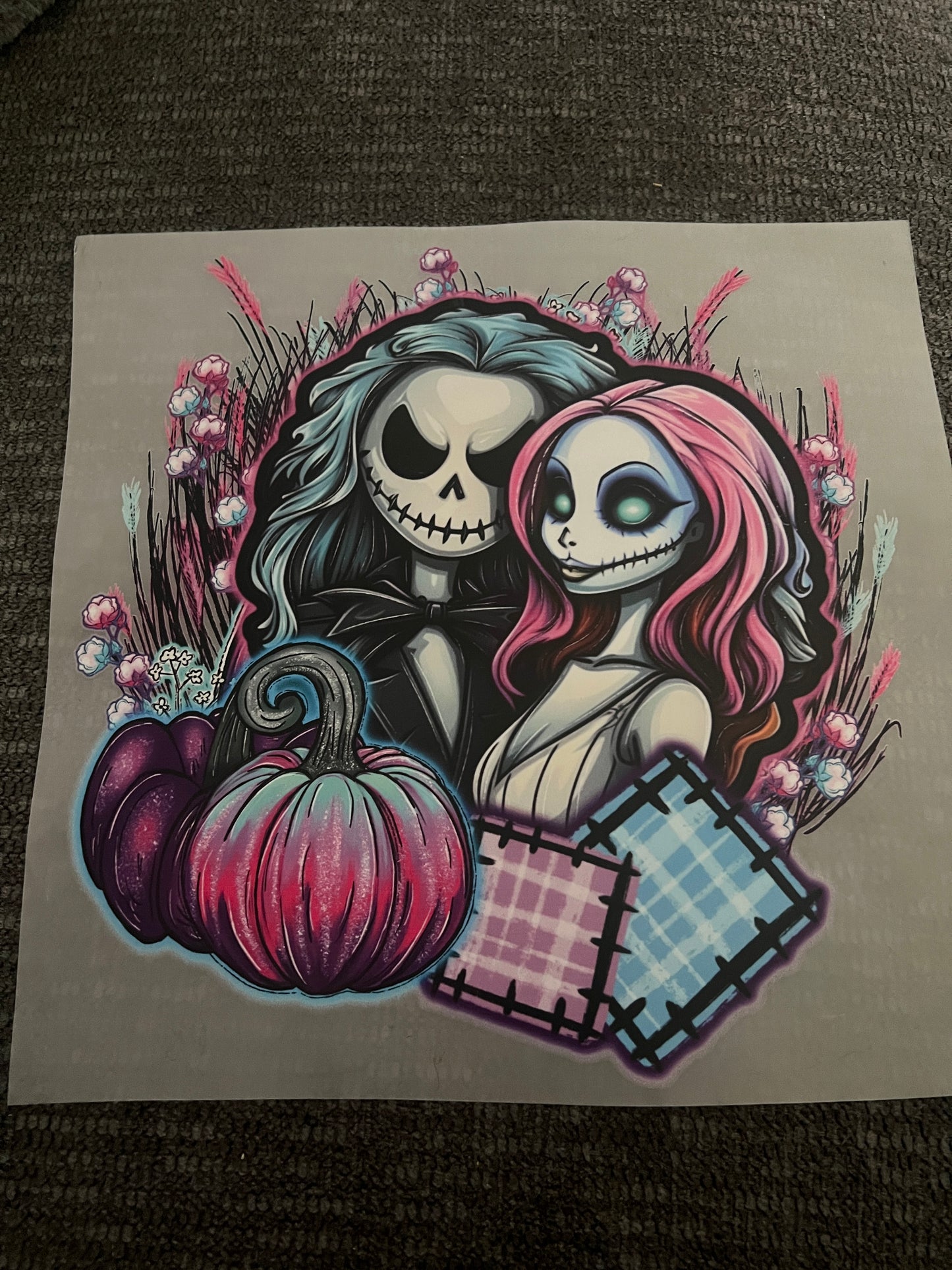 Nightmare pink and blue