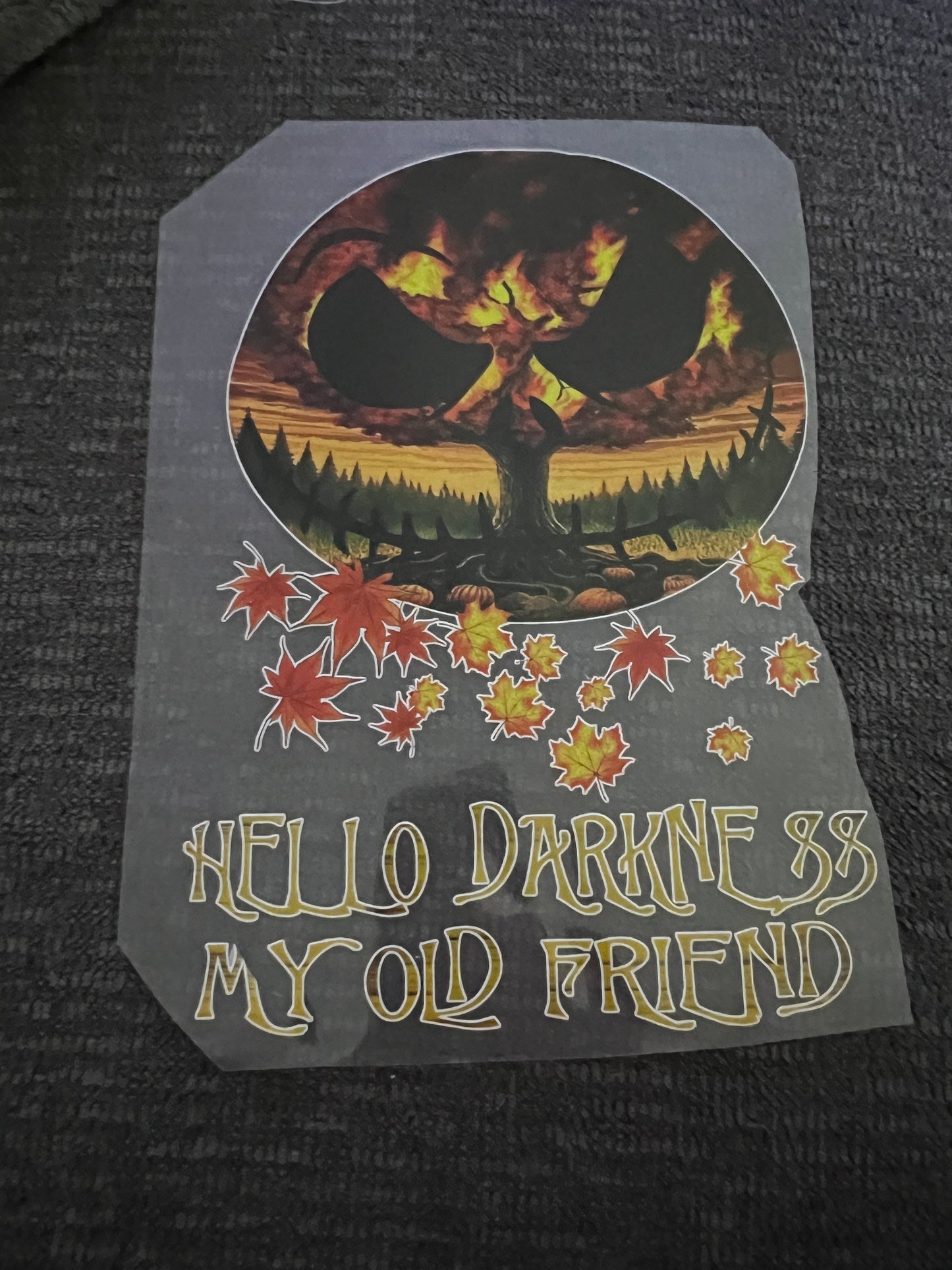 Hello darkness nightmare