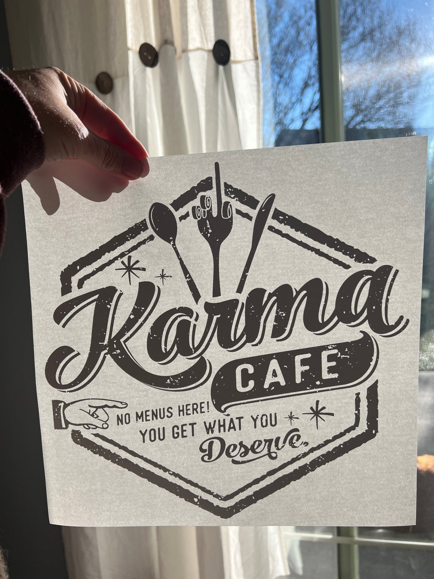 Karma cafe (black)