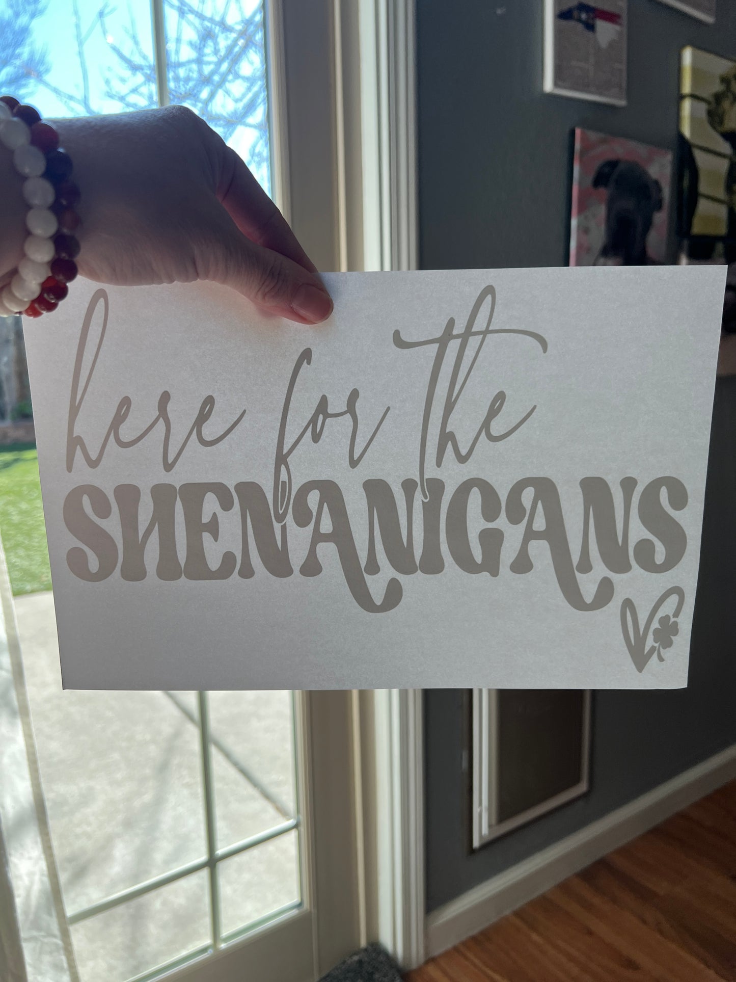 Here for the shenanigans (black)