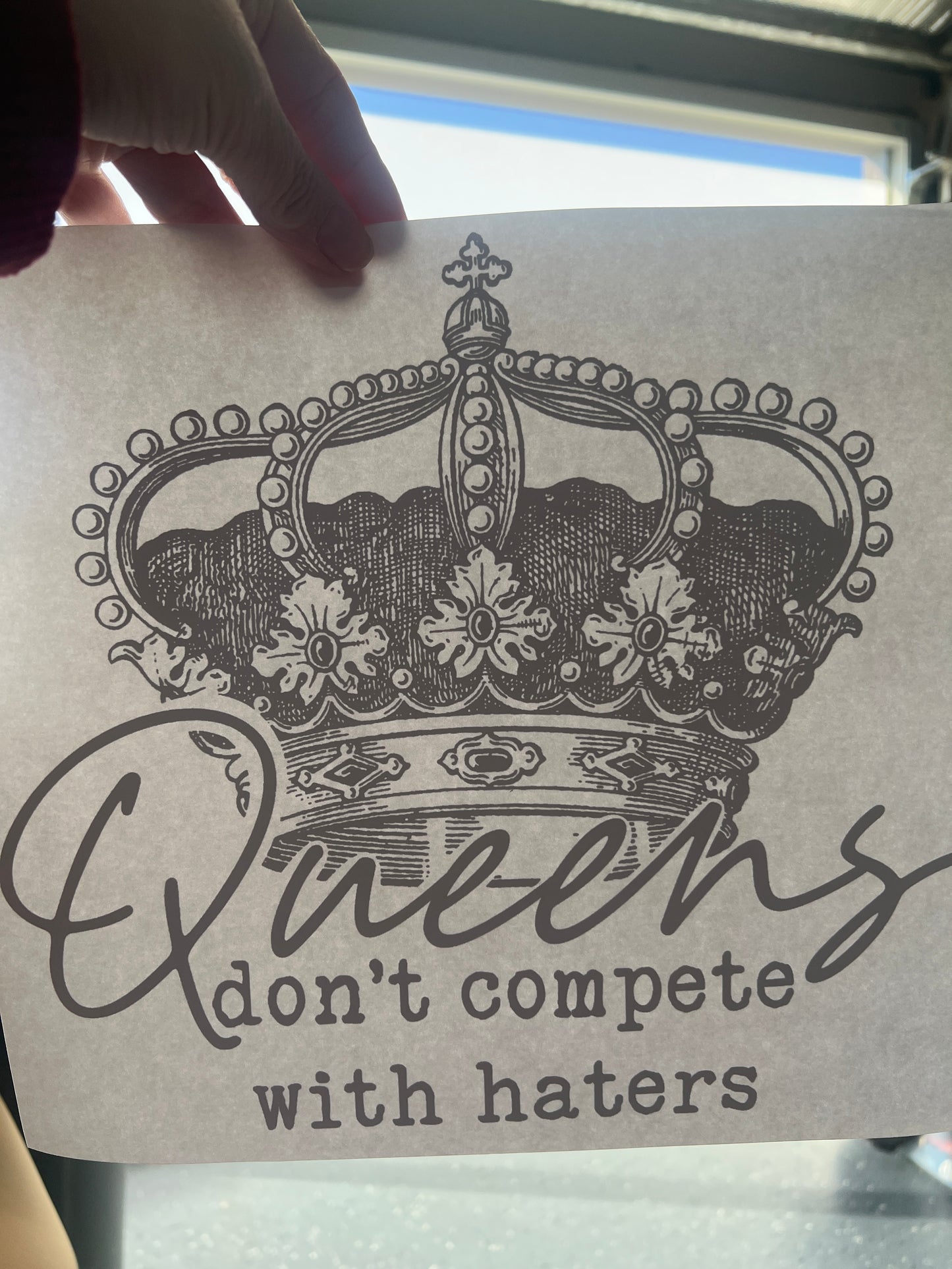 Queens don’t compete with haters