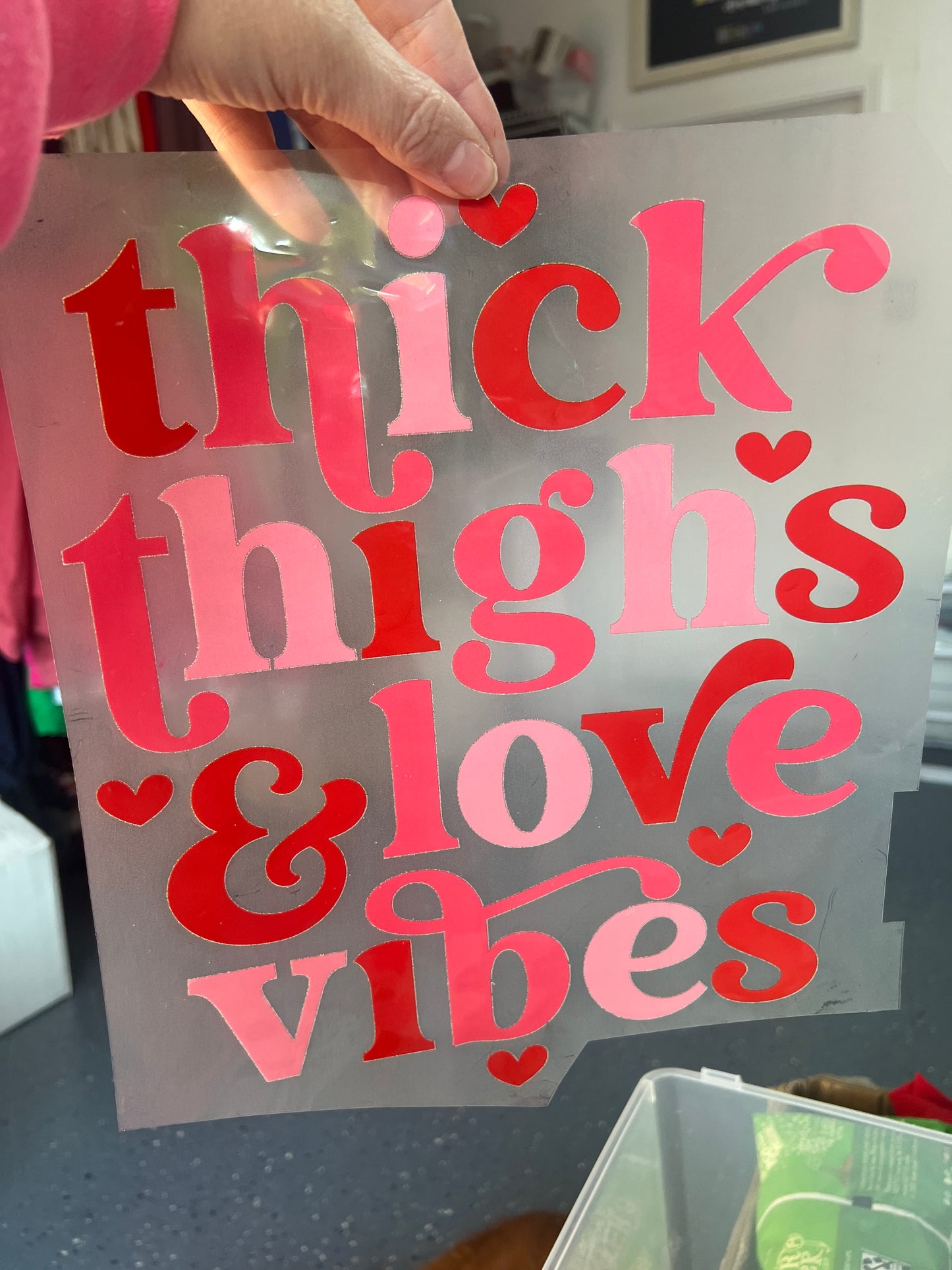 Thick thighs and love vibes