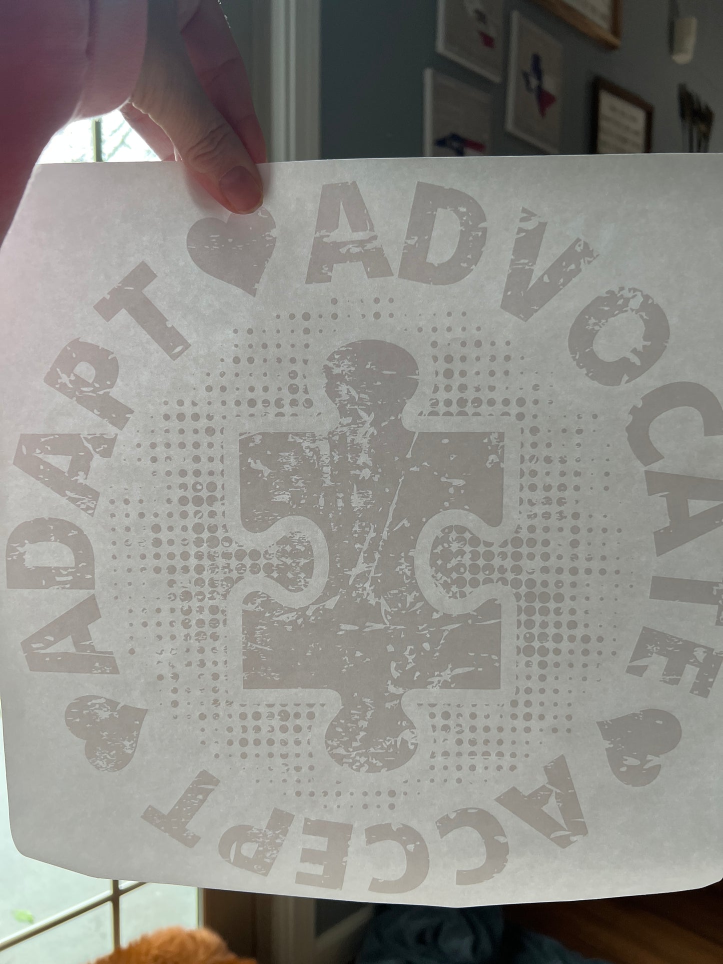 Adapt. Advocate. Accept. (White)