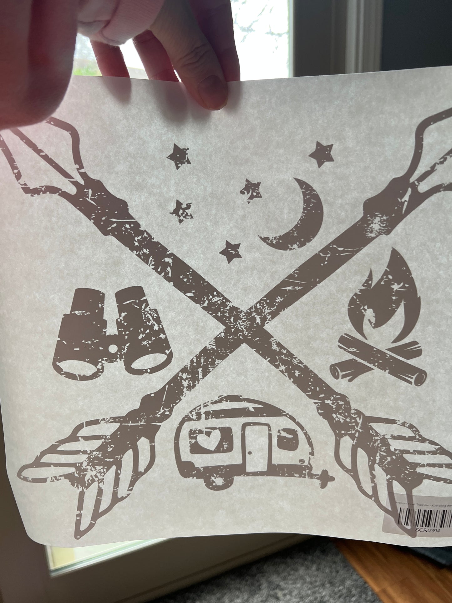 Camping arrows (grey)