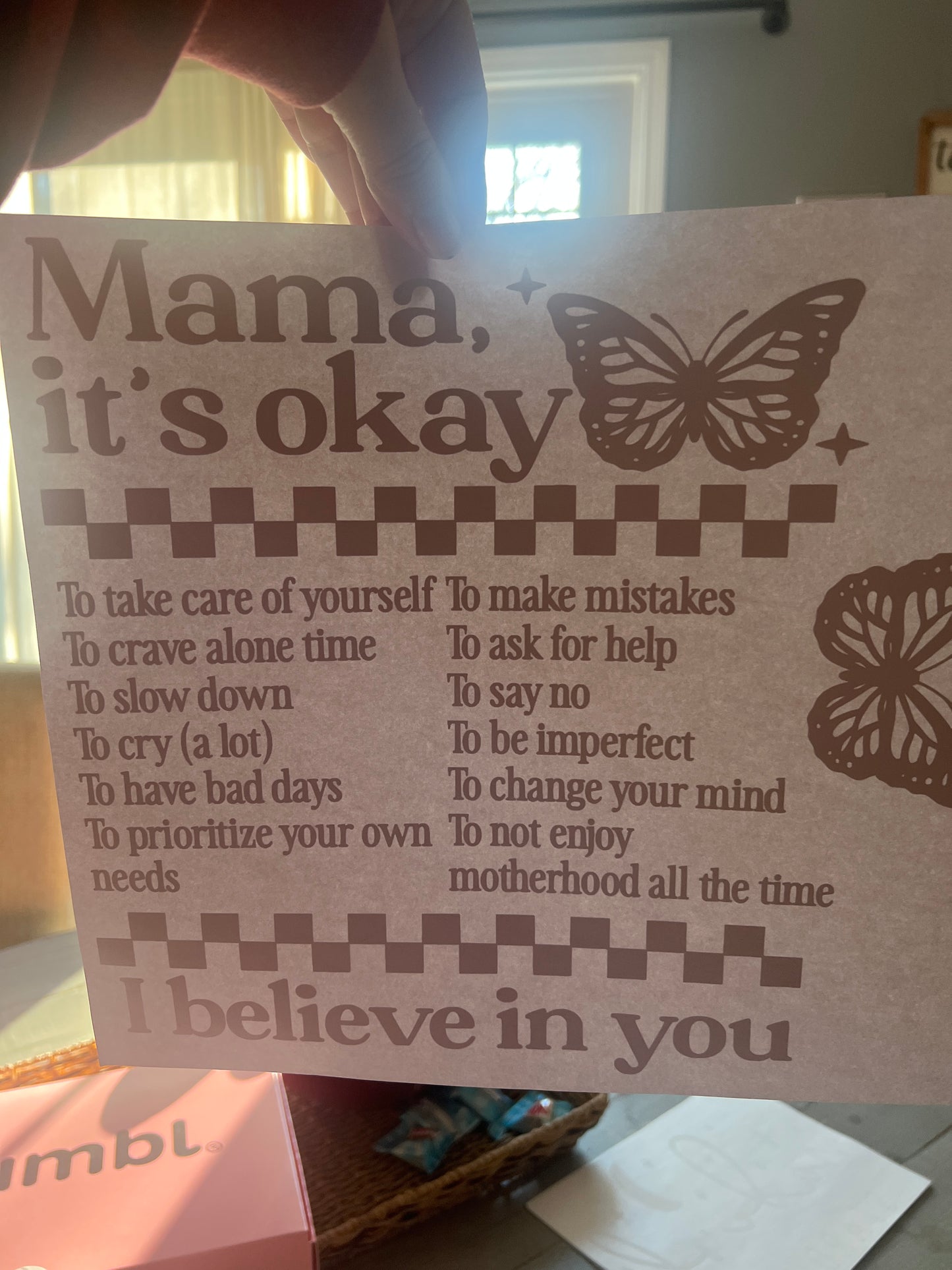 Mama it’s okay (black)