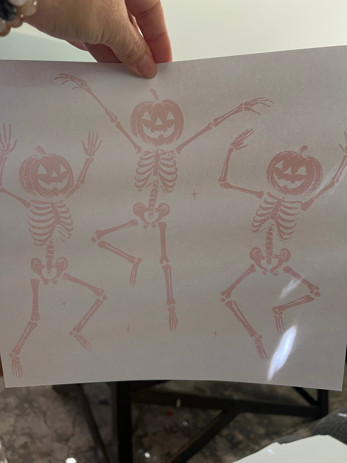 Pumpkin skeleton (orange)