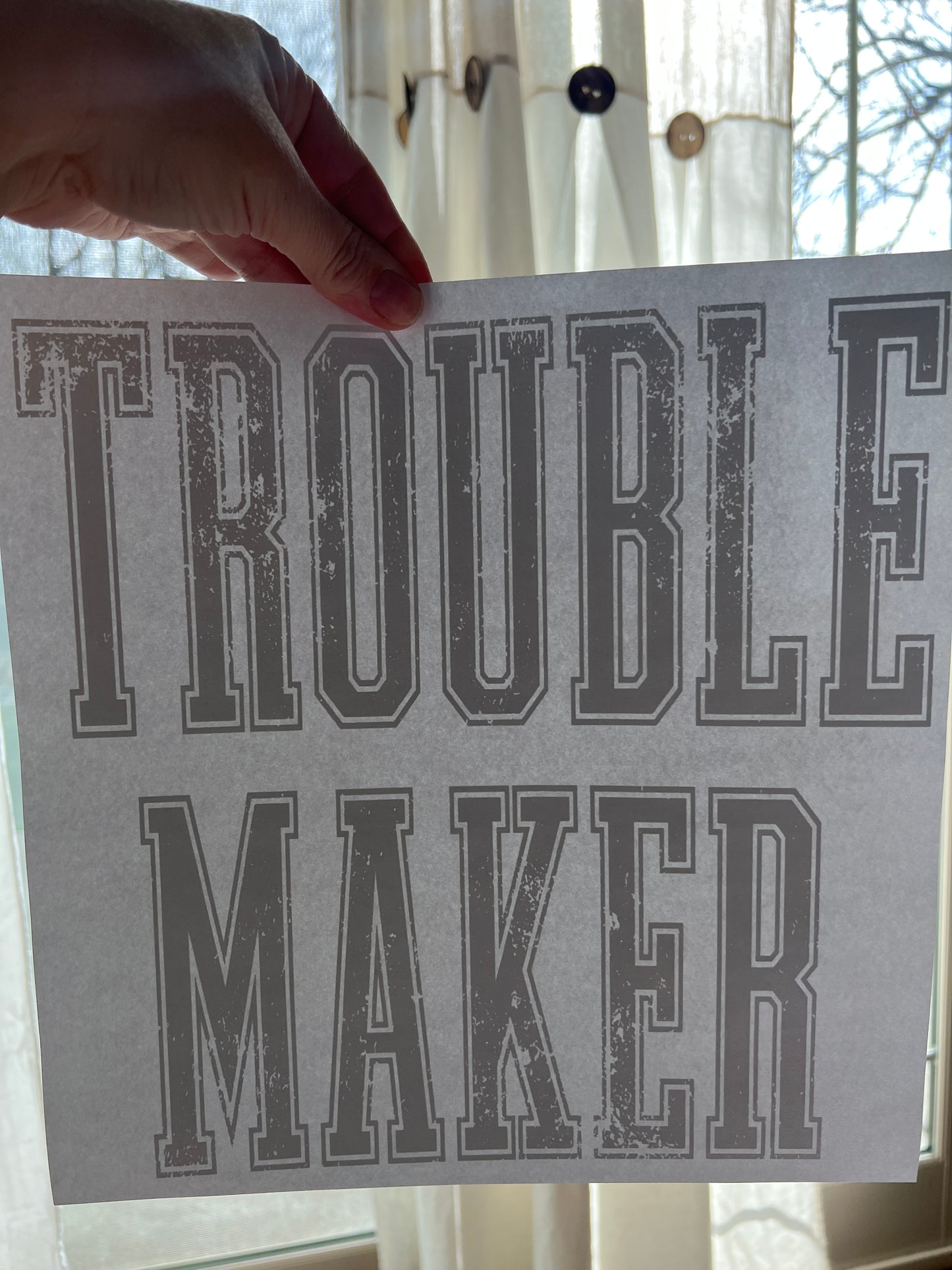 Trouble maker (black)