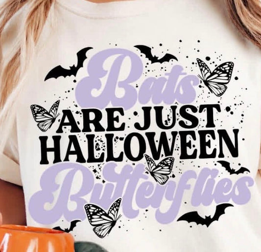 Bats are just Halloween butterflies