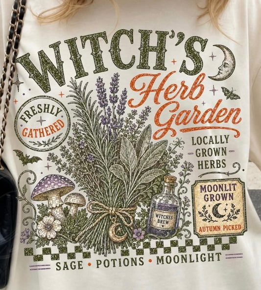 Witch’s herb garden