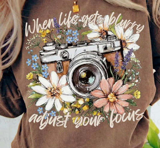 When life gets blurry adjust your focus